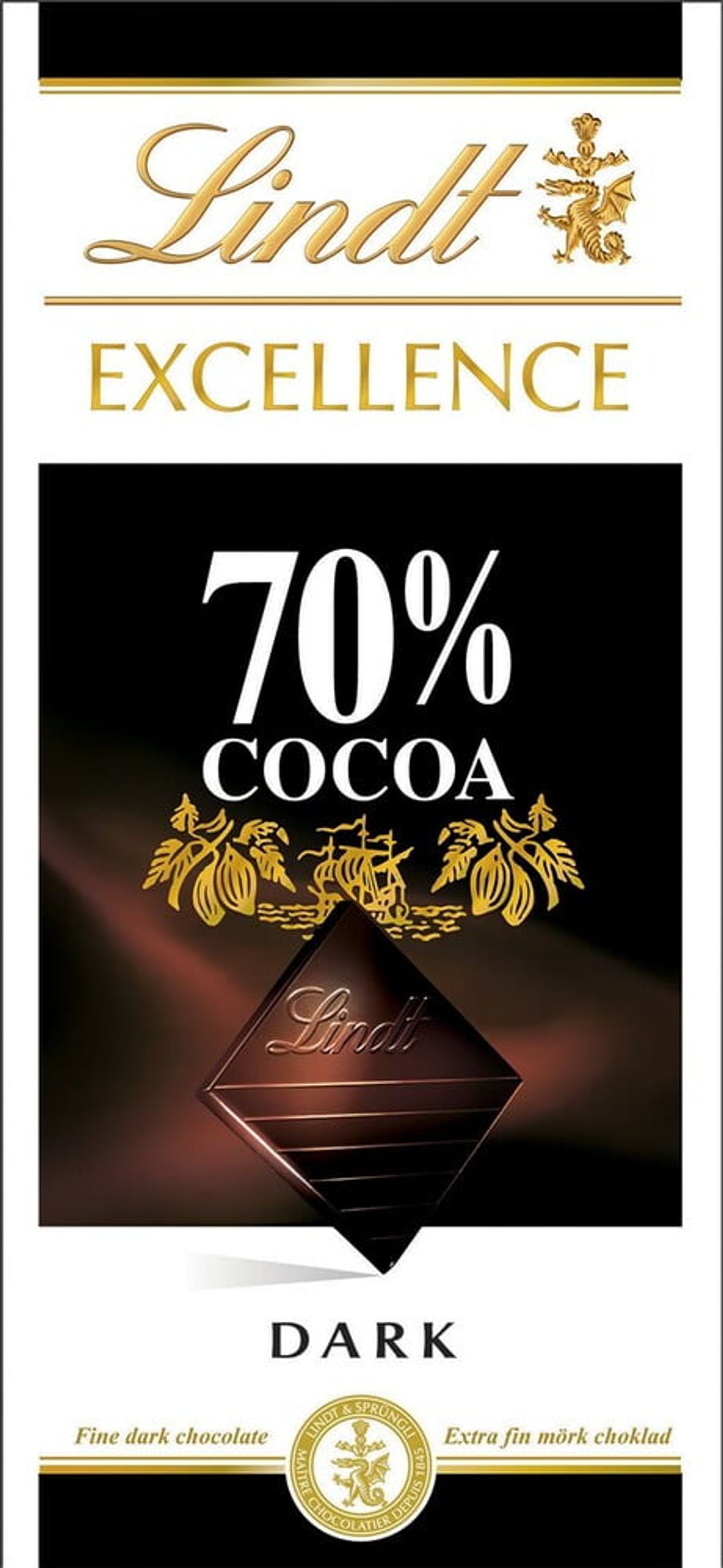 Lindt - Dark 70% Kakao (100g)