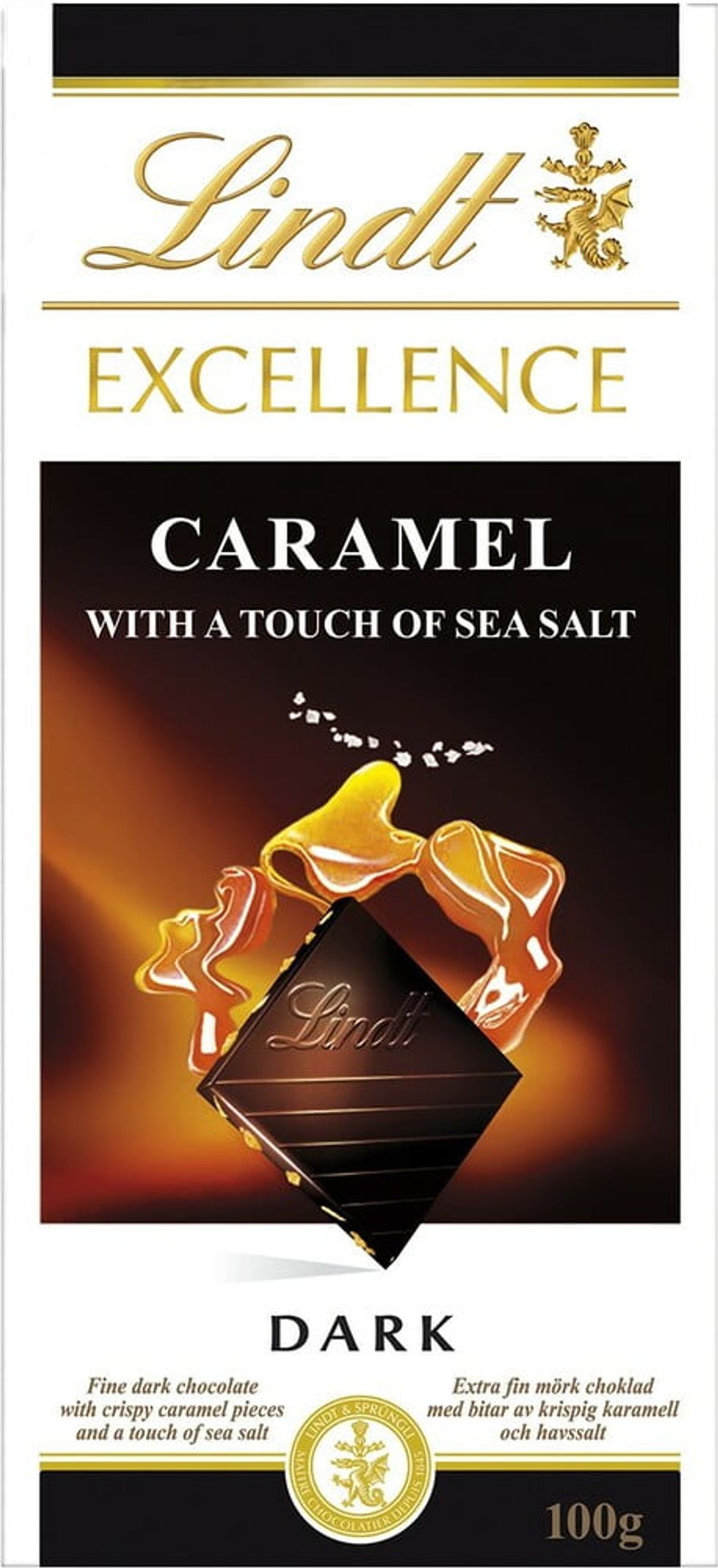 Lindt - Karamel & Havsalt (100g)