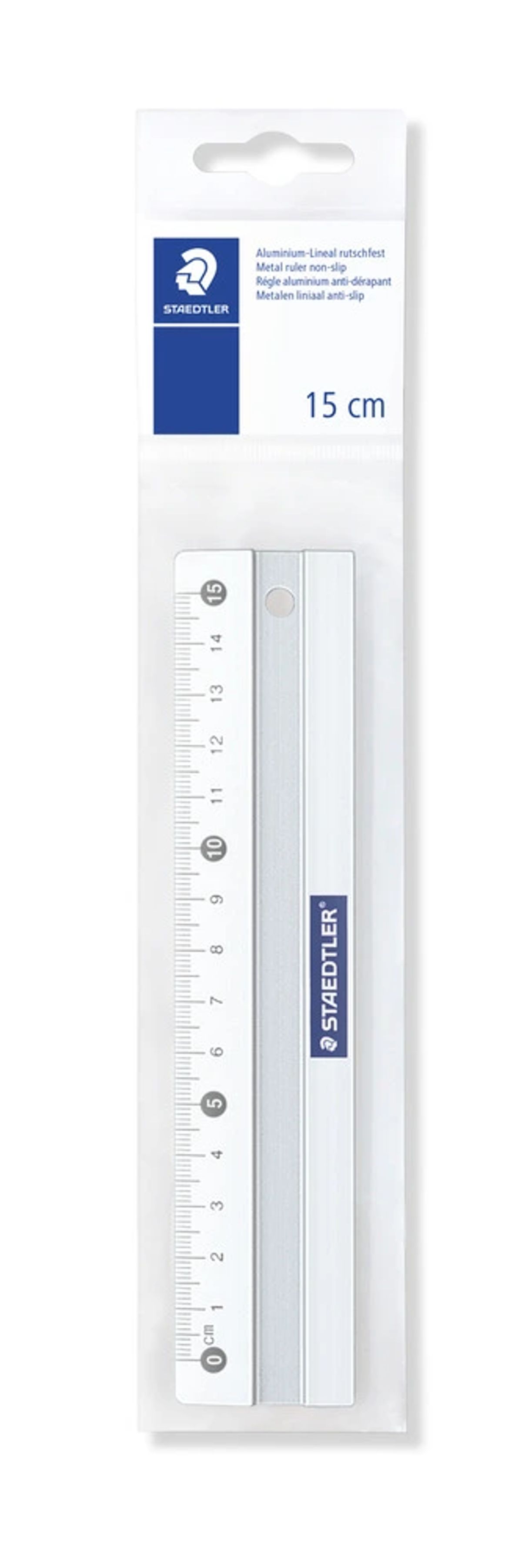 Lineal aluminium Staedtler 15 cm