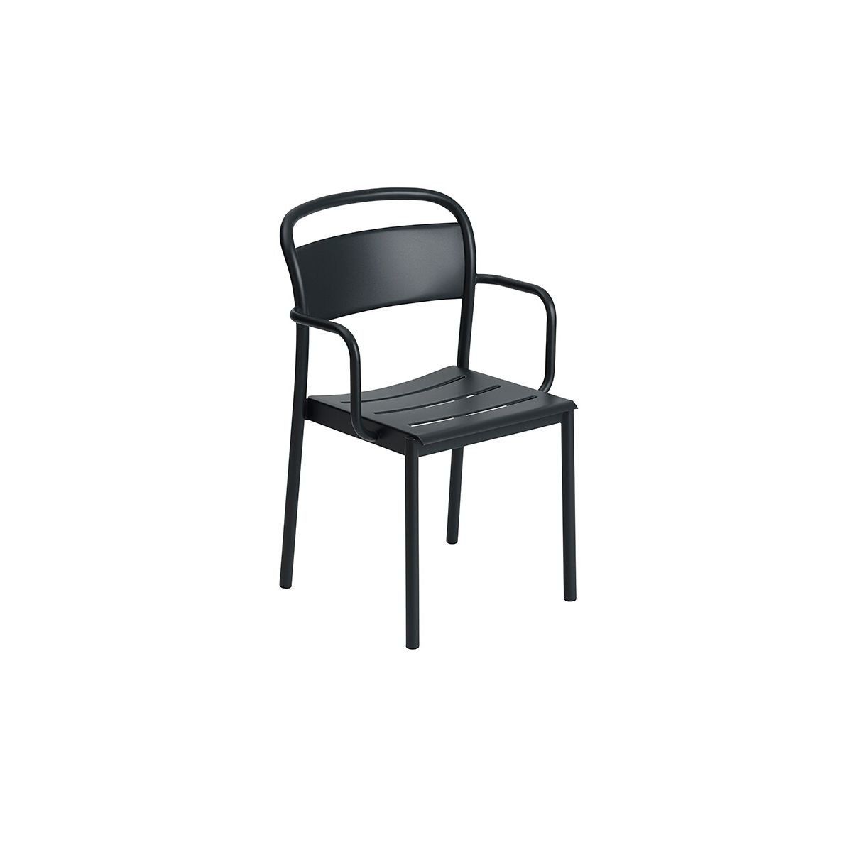 Linear Steel Armchair fra Muuto (Anthracite black)