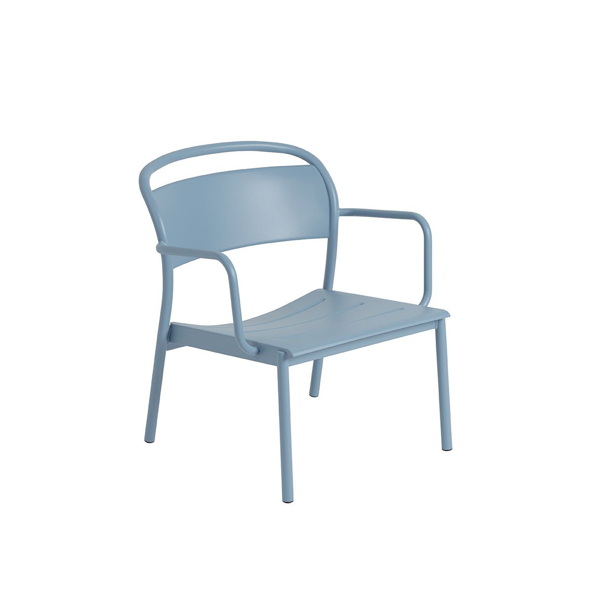 Linear Steel Lounge Chair fra Muuto (Pale blue)