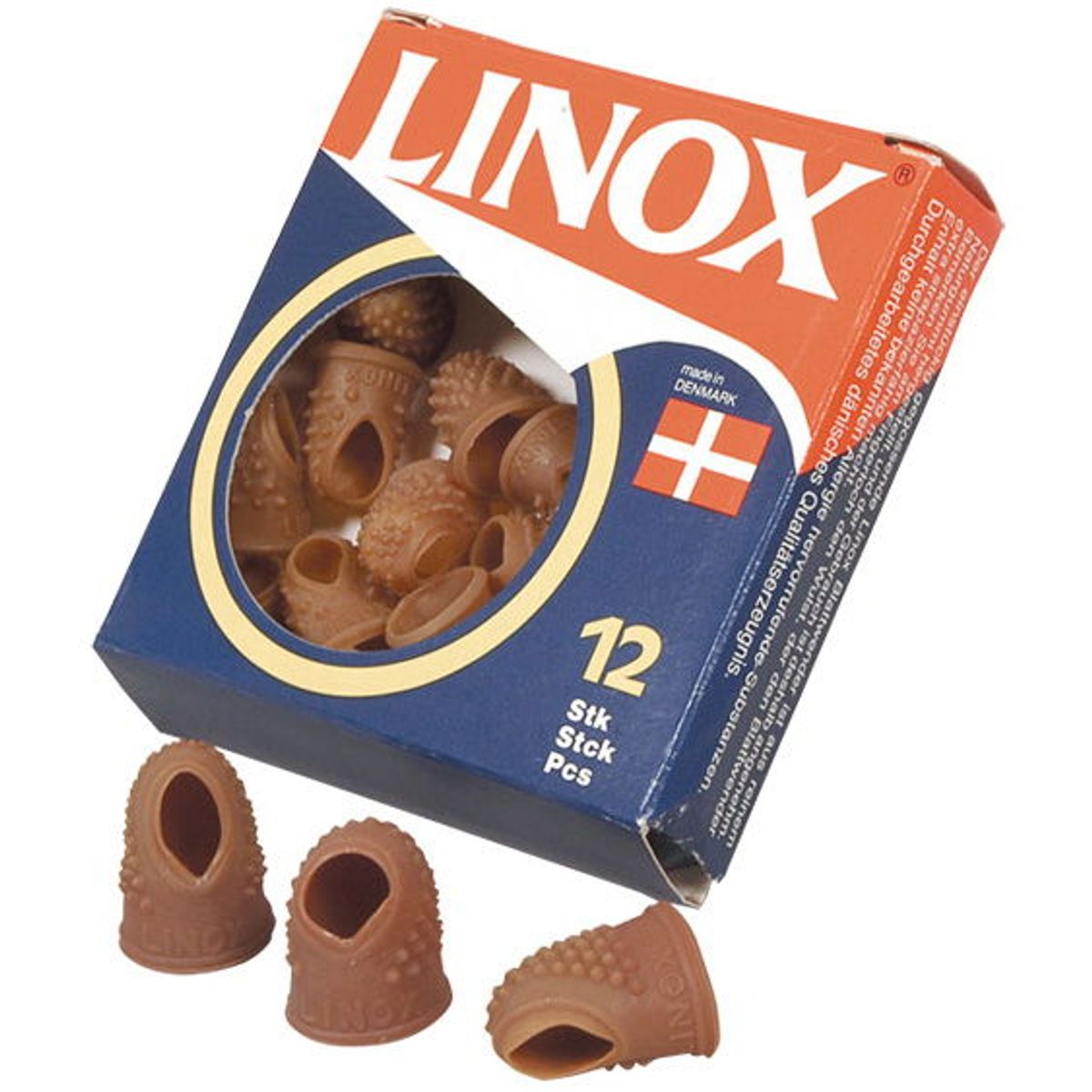 Linox bladvendere Ø: 12,5 mm Nr. 0 Naturgummi