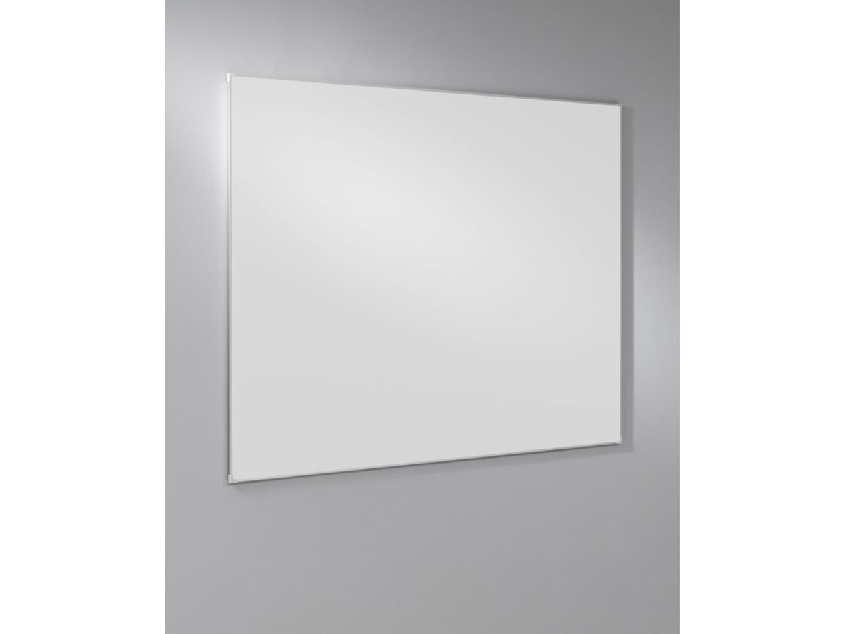 Lintex - Whiteboard - str. 1005 x 1205 mm - Hvid - Aluminiumsramme - Pennehylde