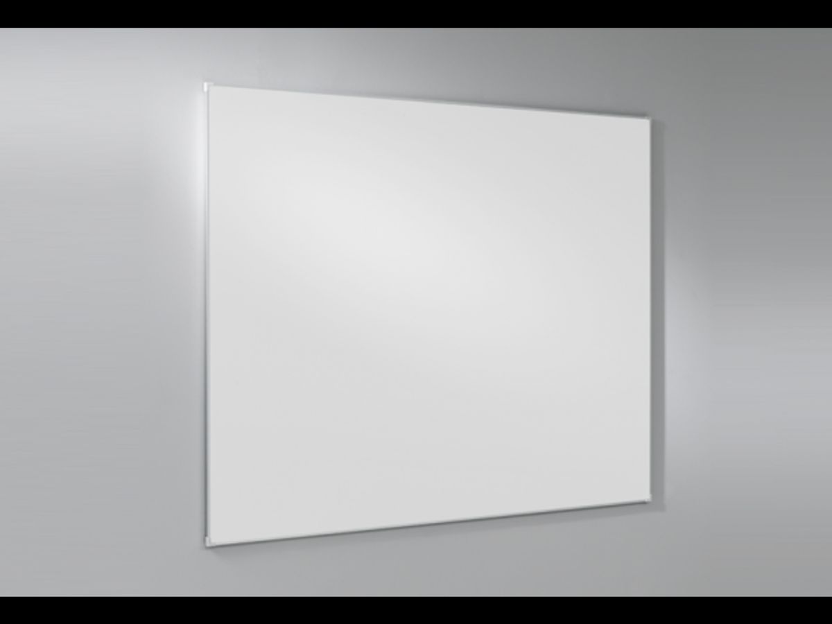 Lintex Whiteboard - str. 1005 x 1205 mm - Hvid Ramme - Pennehylde