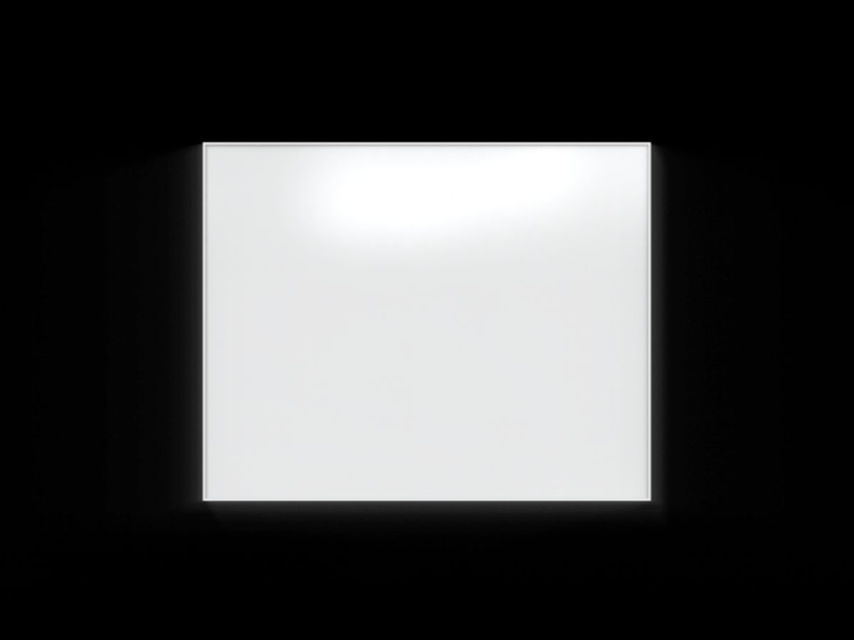 Lintex - Whiteboard - str. 1507 x 1207 mm - Hvid - Hvid Ramme - Magnetisk