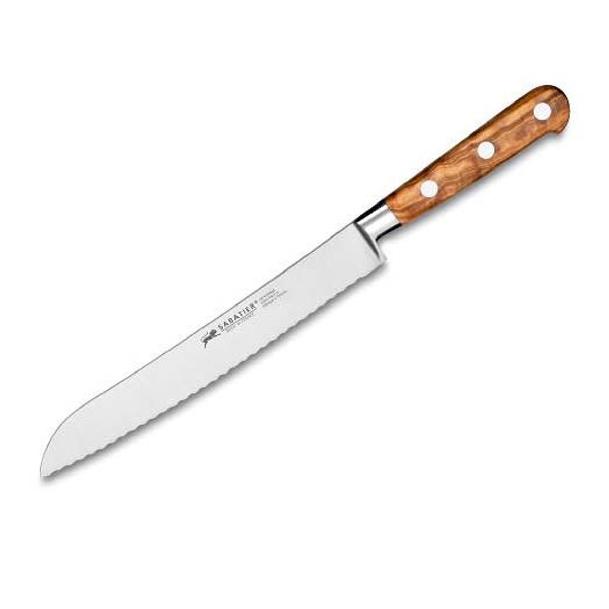 Lion Sabatier - Ideal Provence Brødkniv 20 cm Stål/Oliventræ