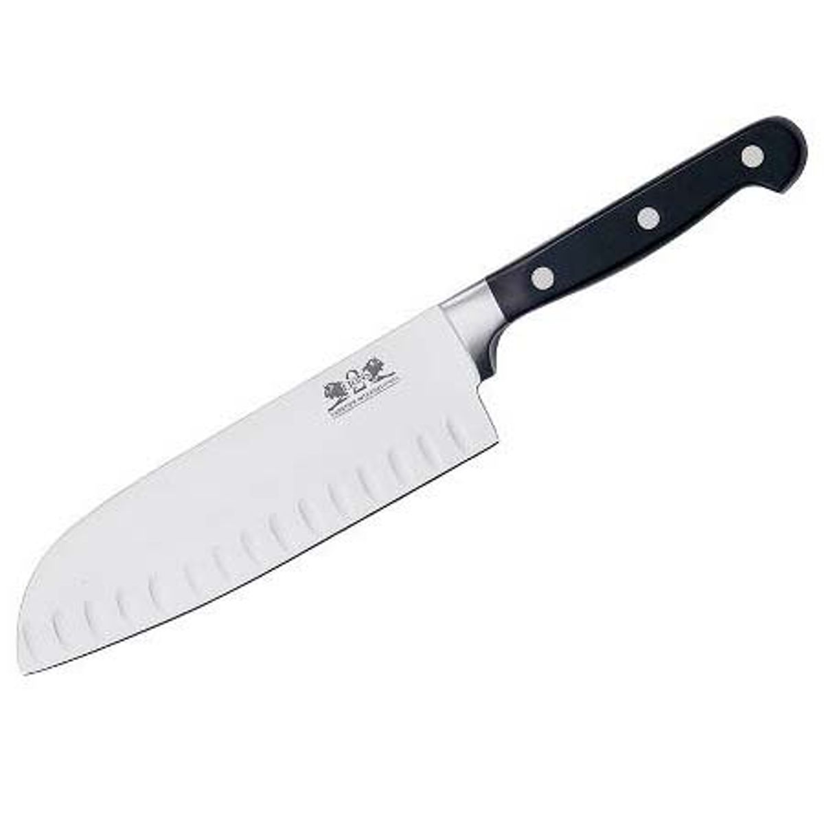 Lion Sabatier - International Pluton Santokukniv 18 cm Stål/Sort