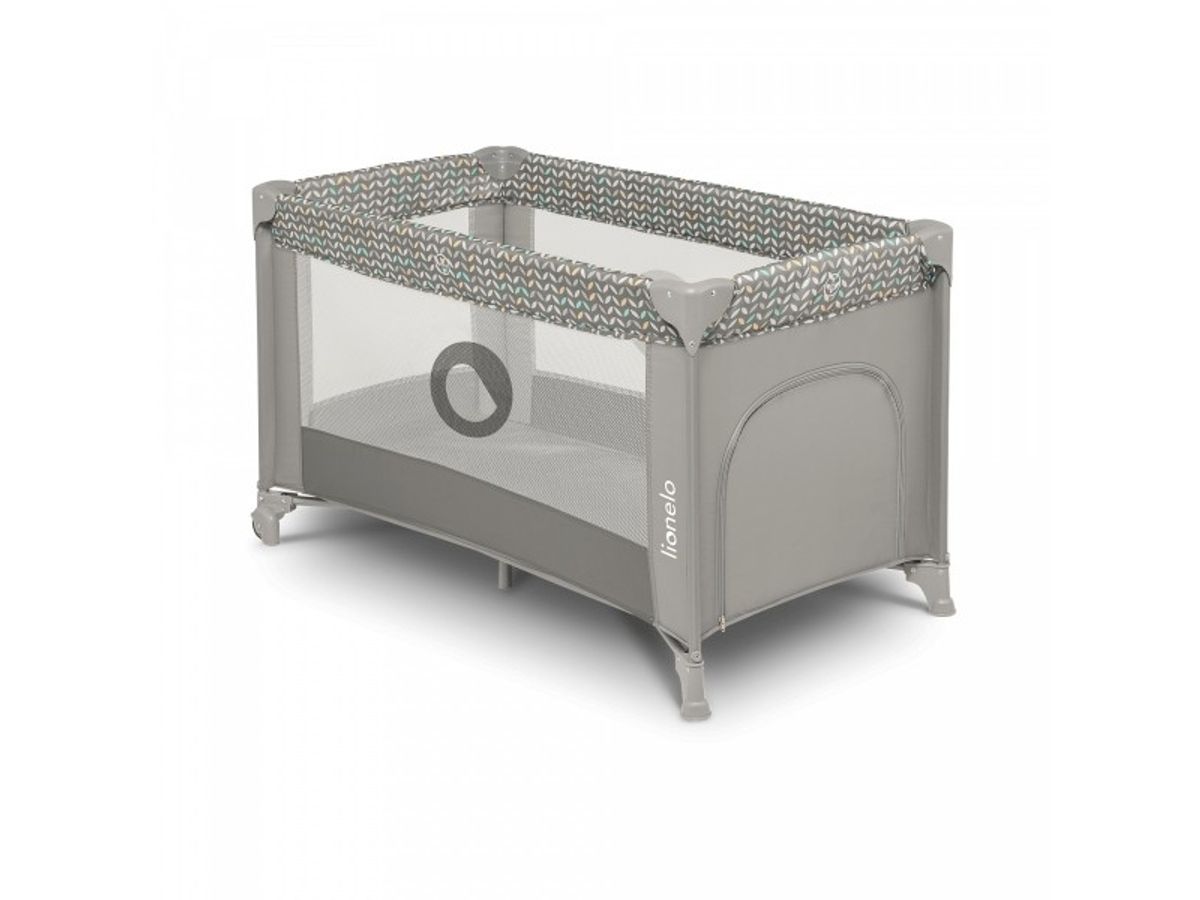 Lionelo Baby Beds And Playpens - Lo-Stefi Grey Concrete Multicolor