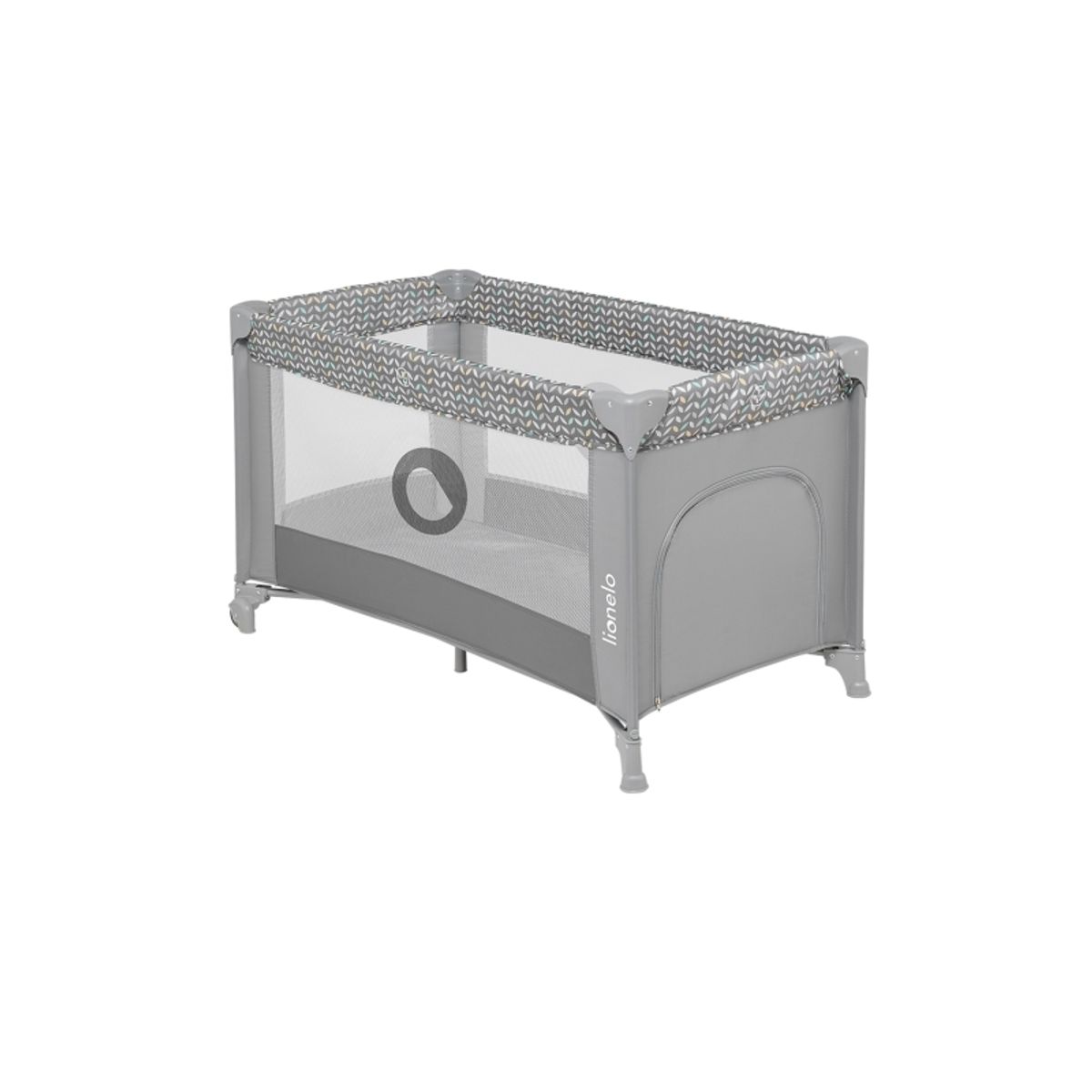 Lionelo Baby Beds And Playpens - Lo-Stefi Grey Concrete Multicolor