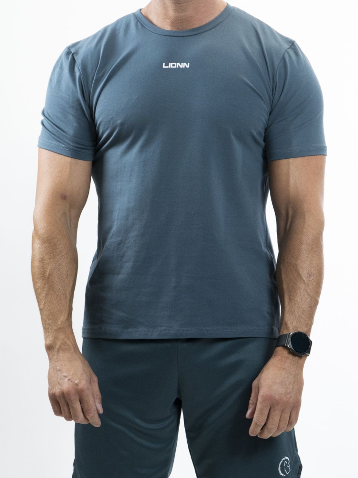 LionnWear Casual Fit T-Shirt Petrol Blue - Medium