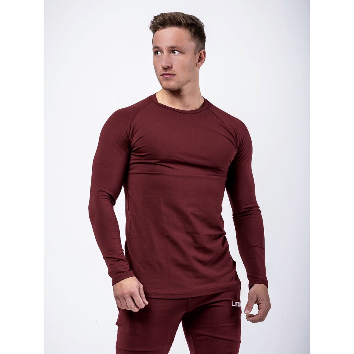 LionnWear Fitness N´Chill Langærmet Rødbrun - L/XL