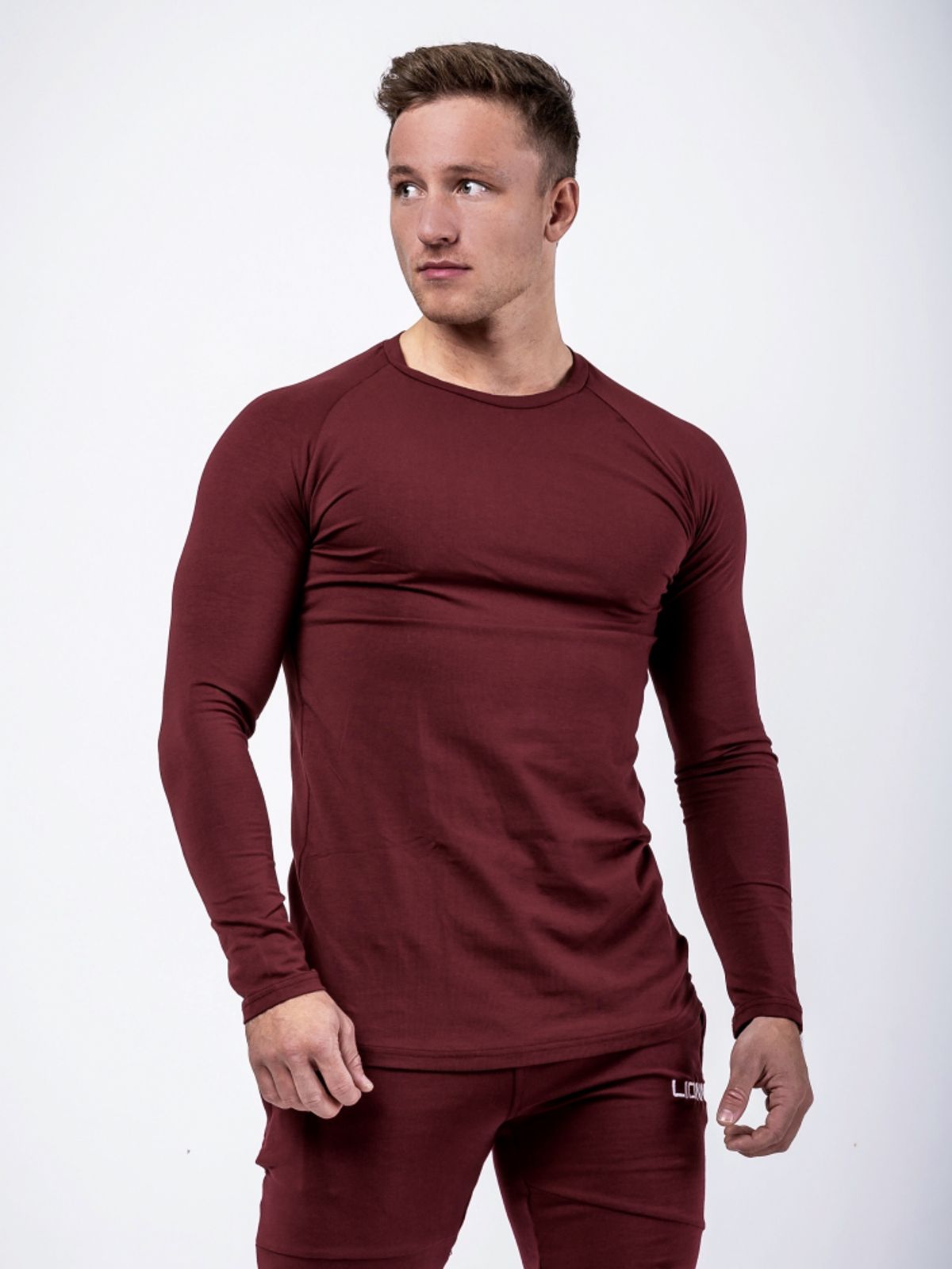 LionnWear Fitness N´Chill Langærmet Rødbrun - Large