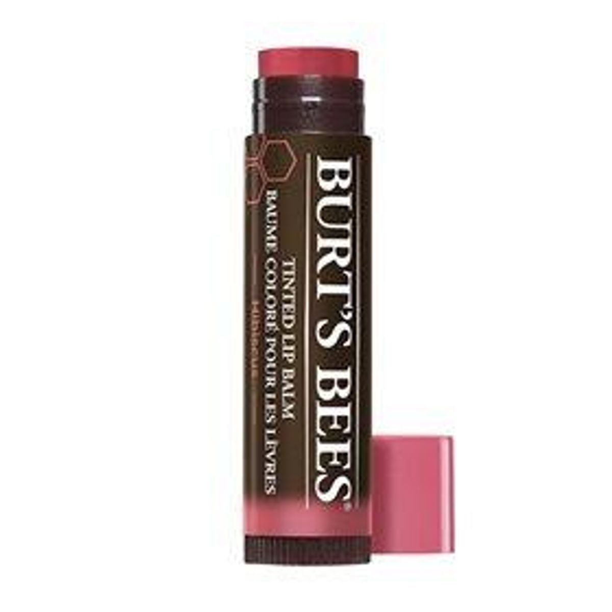 Lip balm farvet hibiscus Burt´s Bees - 4,25 g.