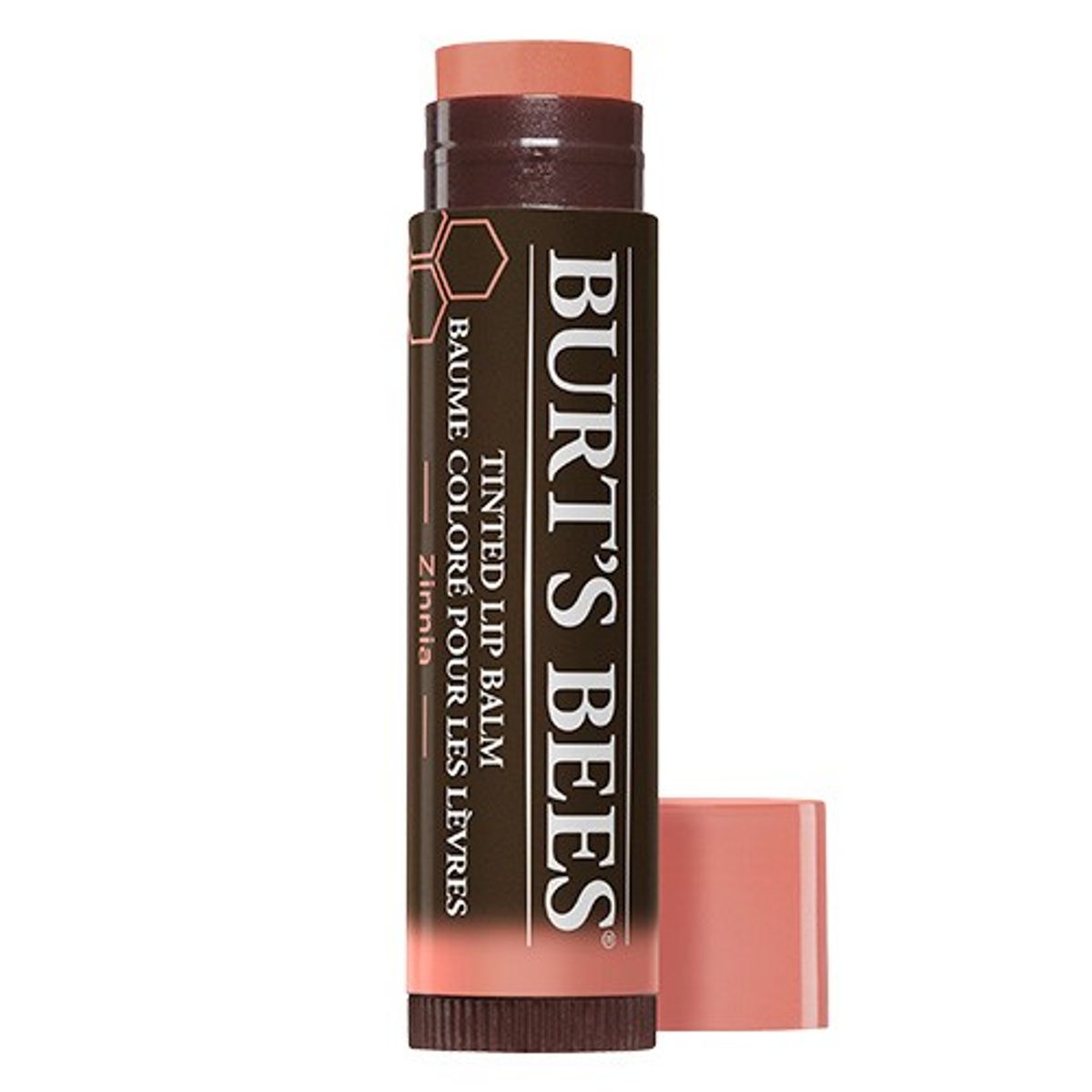 Lip Balm farvet Zinnia - 4 gram - Burt´s Bees