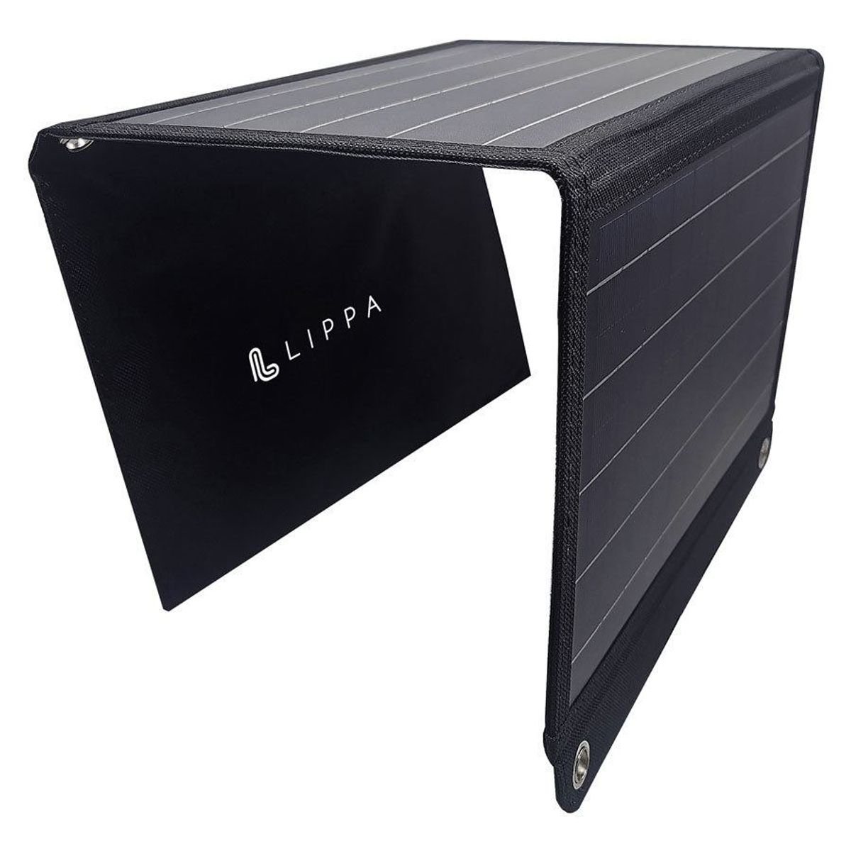 Lippa 15W Solcellepanel m. 2 x USB-A Output