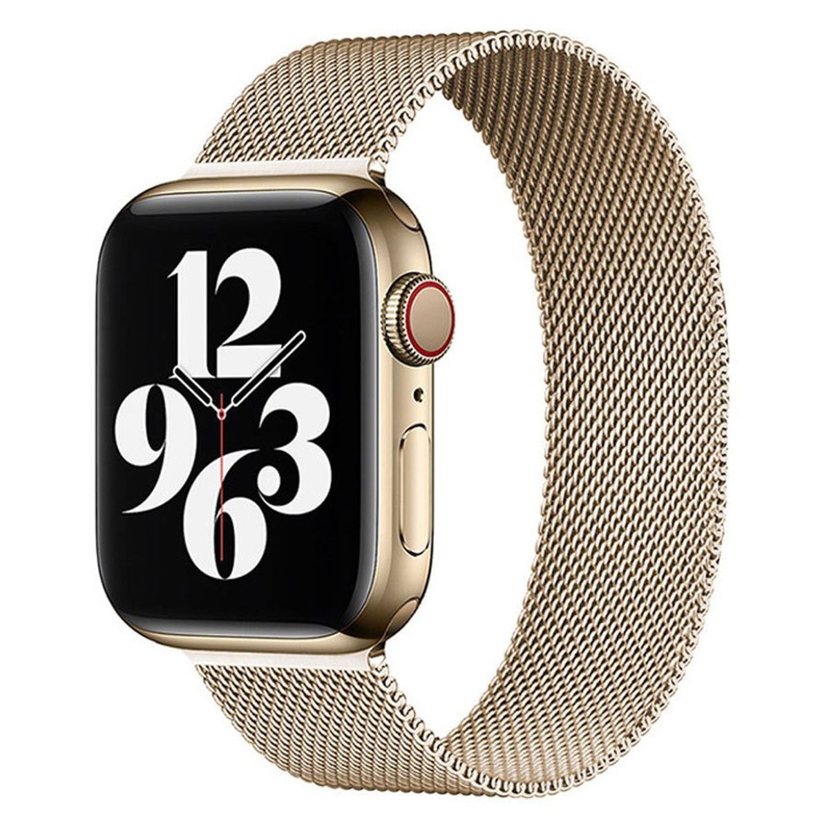 Lippa Apple Watch rustfri stål rem 42/44/45/49, Guld