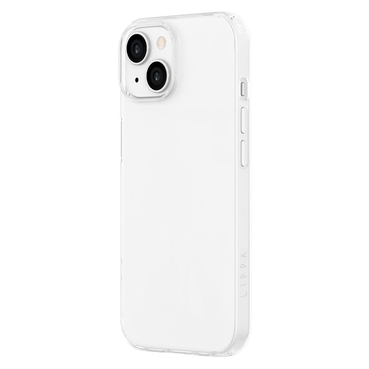 Lippa iPhone 15 Cover, 1 mm Slim TPU, Gennemsigtig