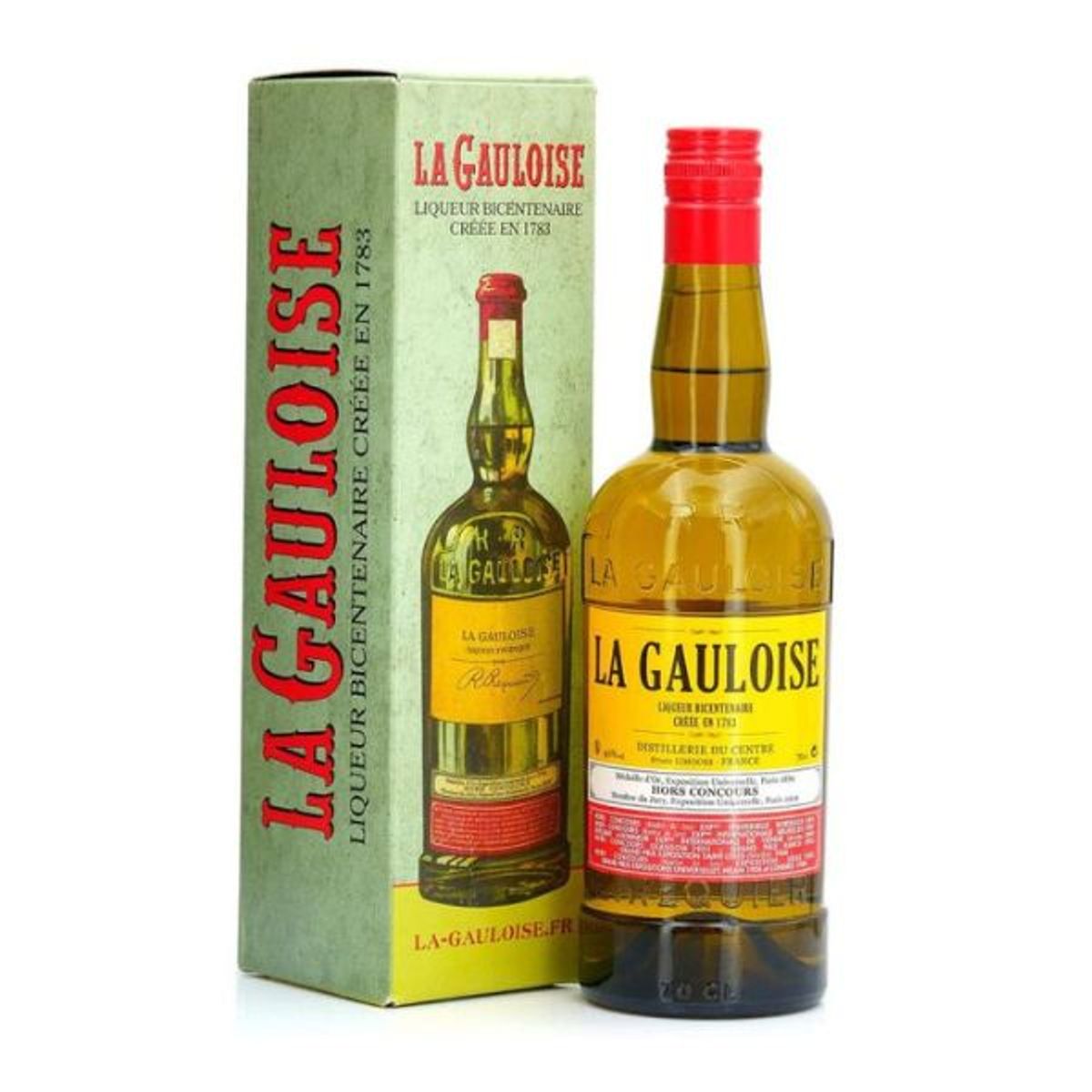 Liqueur Bicentenaire Gauloise Jaune Fl 70