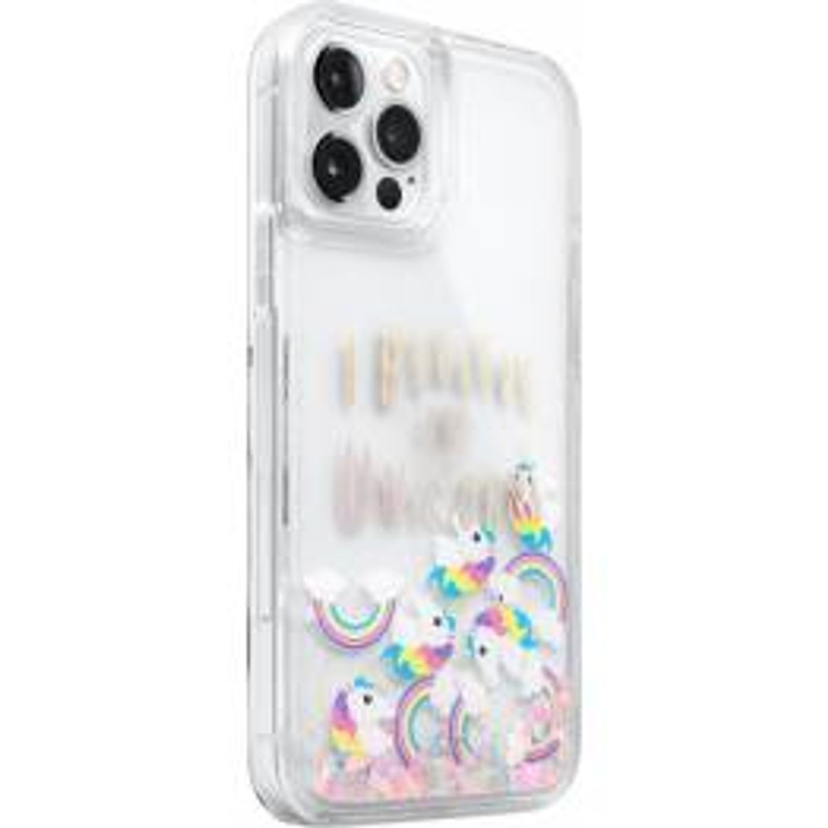 LIQUID GLITTER iPhone 12 Pro Max cover - Unicorn