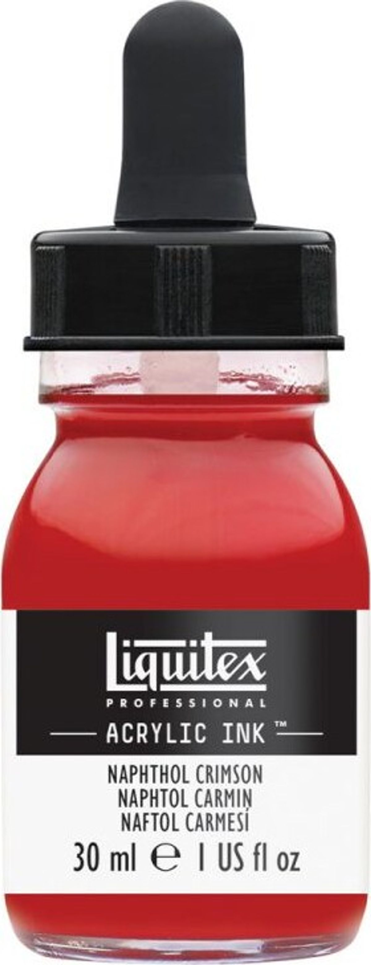 Liquitex - Acrylic Ink Blæk - Naphthol Crimson 30 Ml