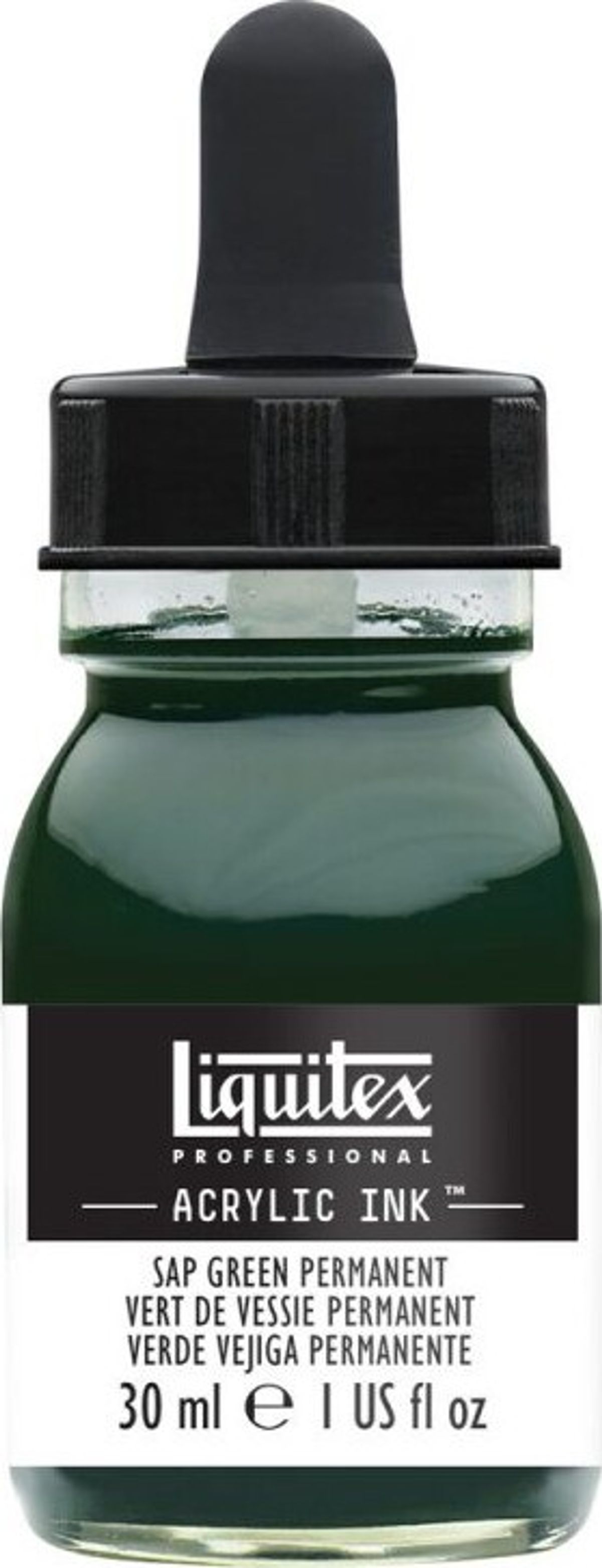 Liquitex - Acrylic Ink Blæk - Sap Green Permanent 30 Ml