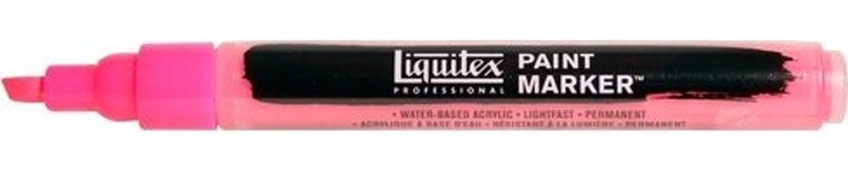 Liquitex - Acrylic Paint Marker Fine - Fluorescerende Pink