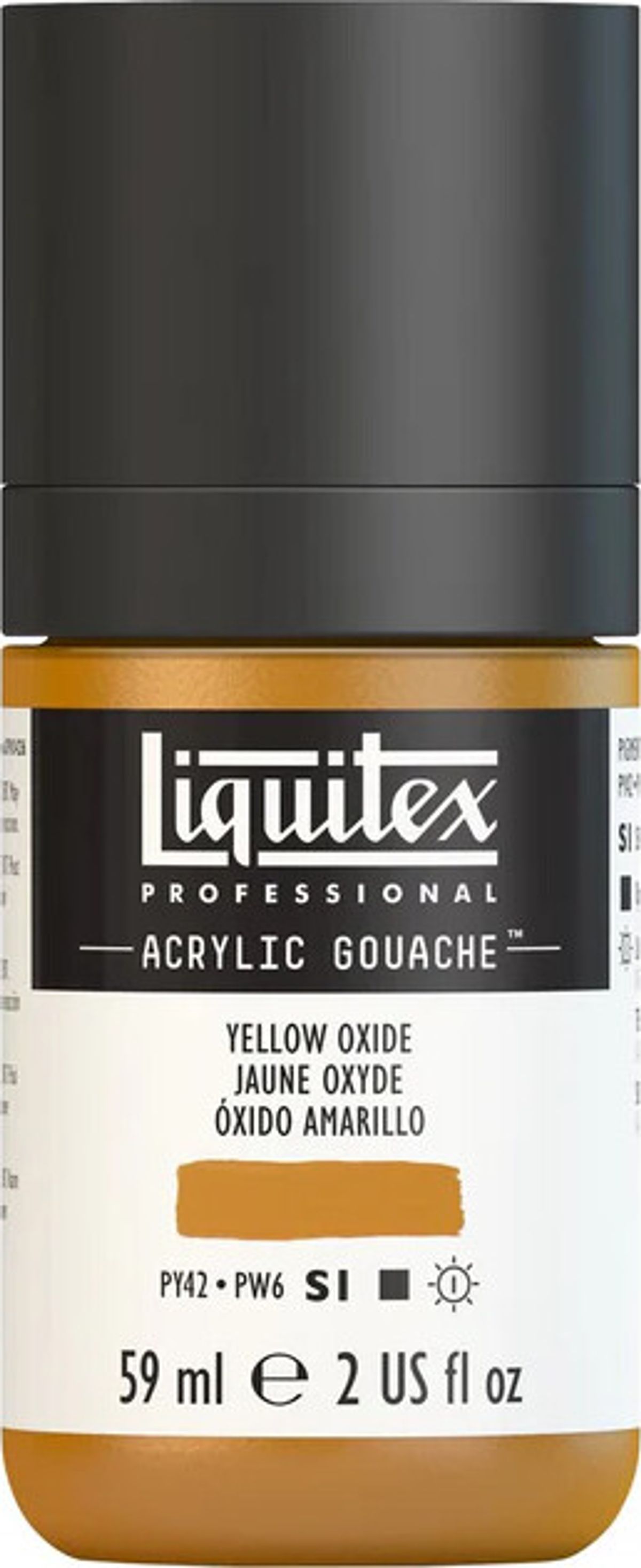 Liquitex - Akrylmaling Gouache - Yellow Oxide 59 Ml