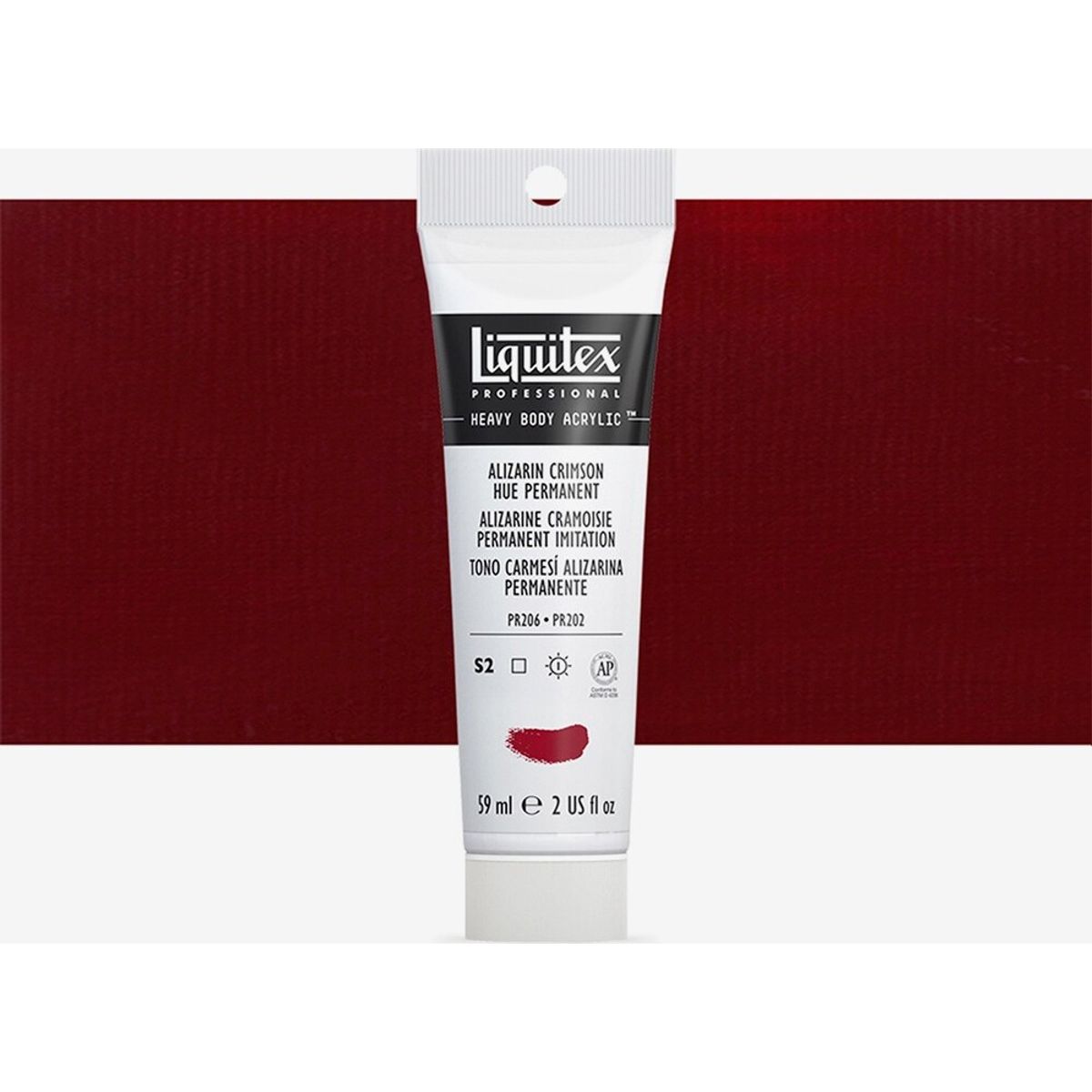 Liquitex - Akrylmaling - Heavy Body - Alizarin Crimson Hue Permanent 59 Ml