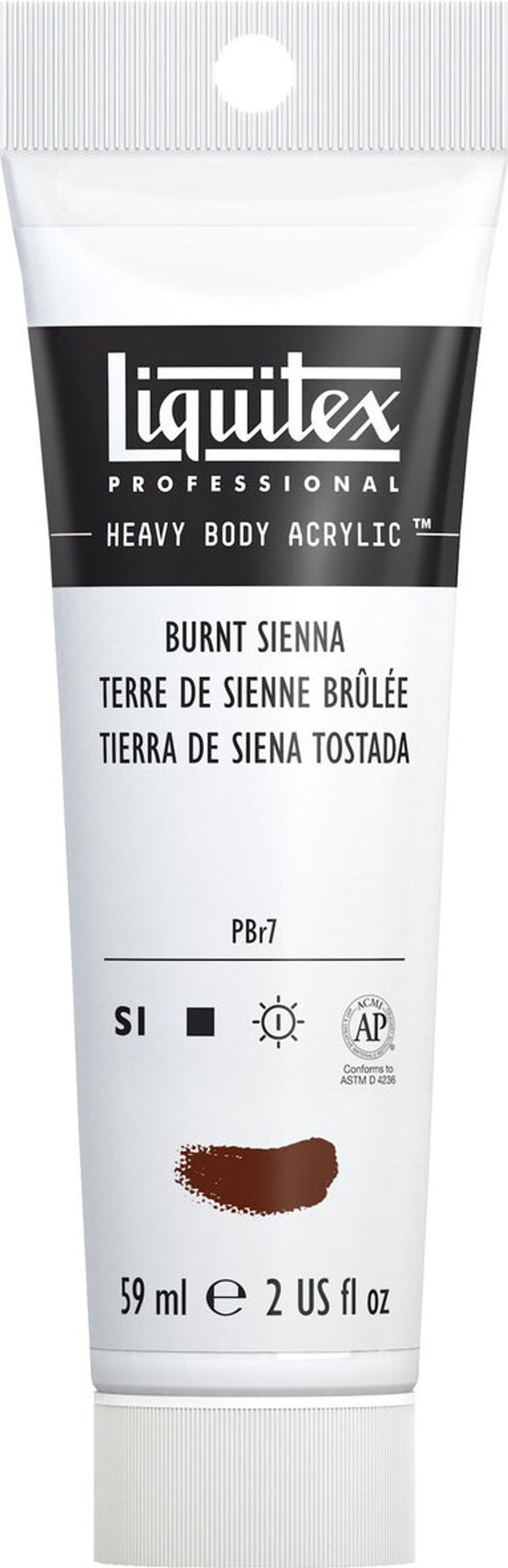 Liquitex - Akrylmaling - Heavy Body - Burnt Sienna 59 Ml