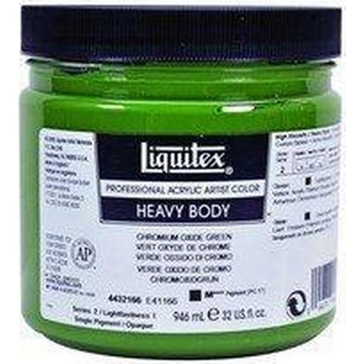 Liquitex - Akrylmaling - Heavy Body - Chromium Oxide Green 946