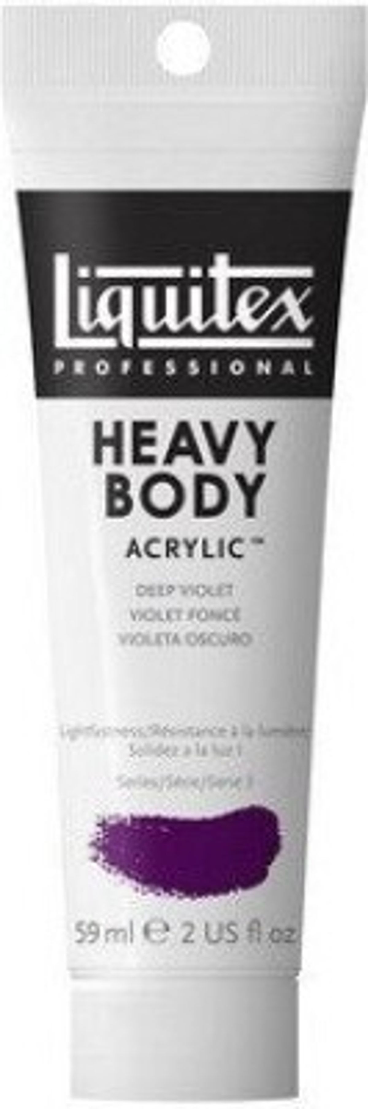 Liquitex - Akrylmaling - Heavy Body - Deep Violet 59 Ml