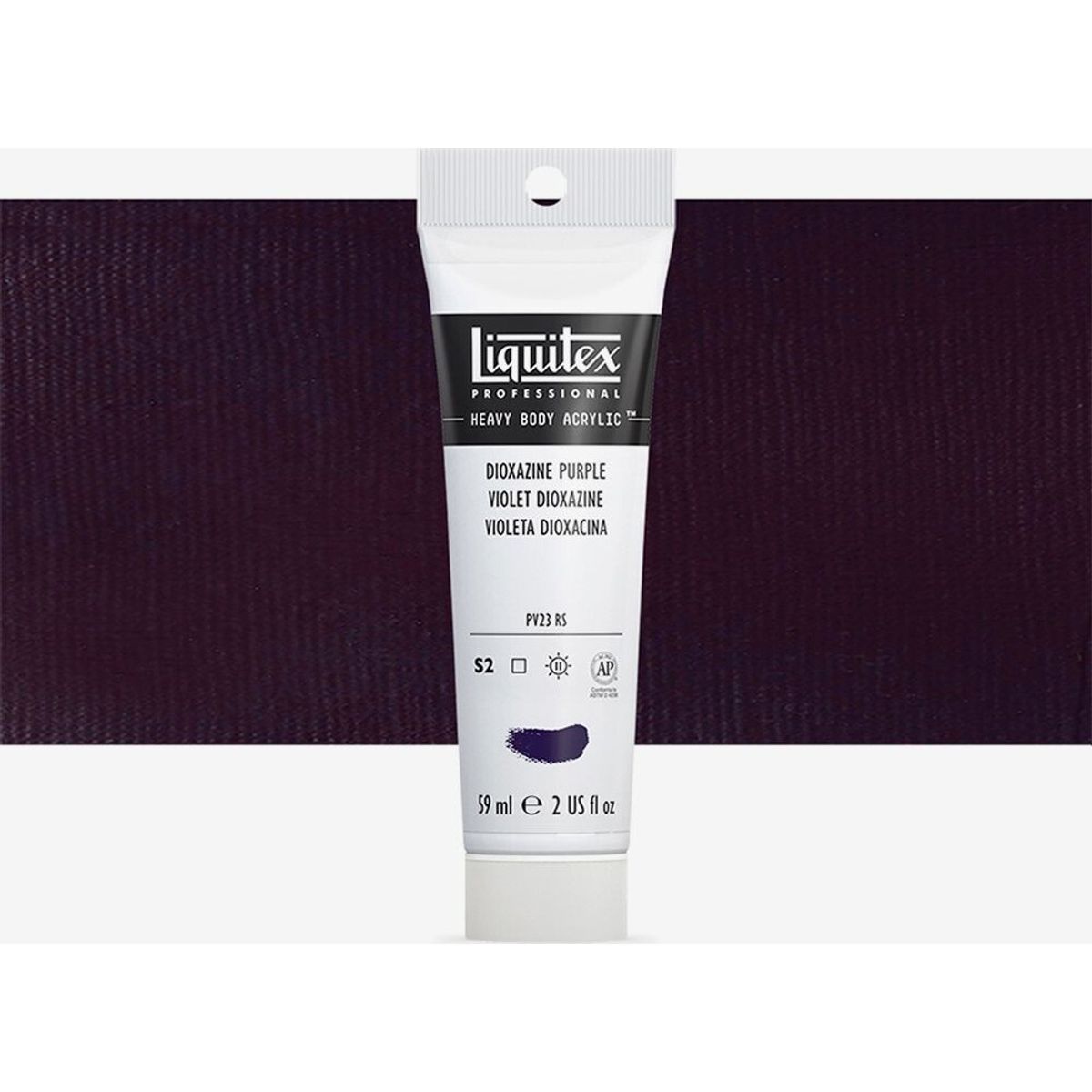 Liquitex - Akrylmaling - Heavy Body - Dioxazine Purple 59 Ml