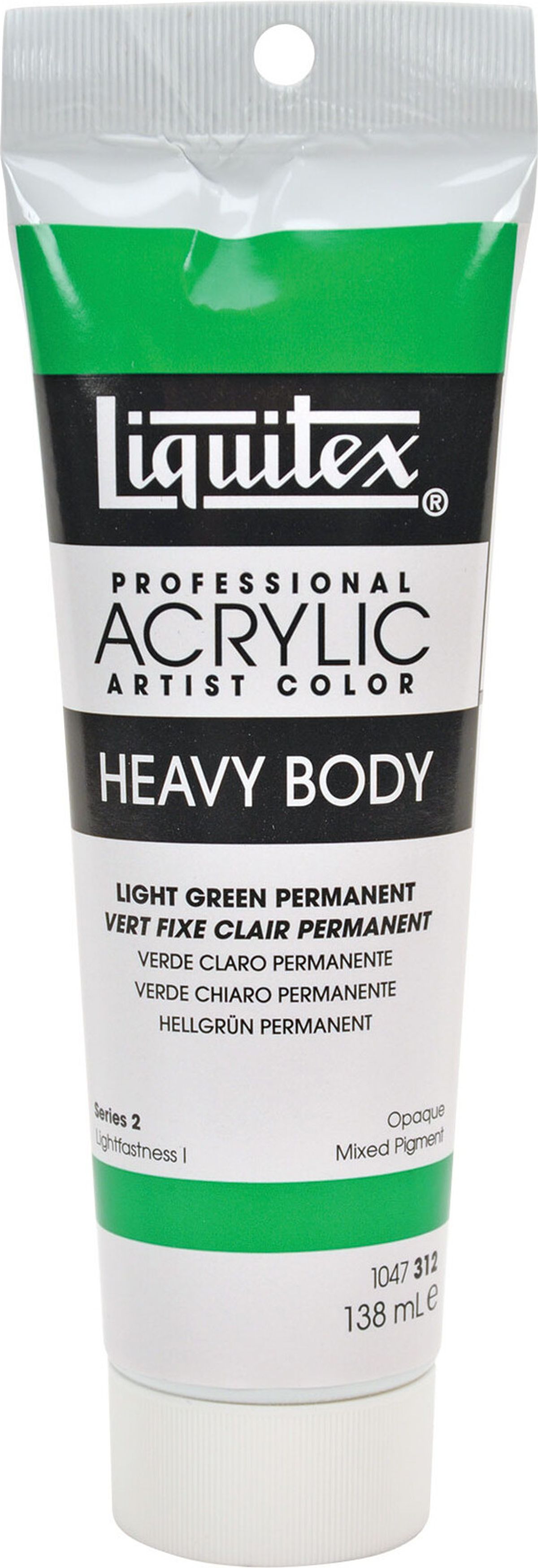 Liquitex - Akrylmaling - Heavy Body - Lysegrøn 138 Ml