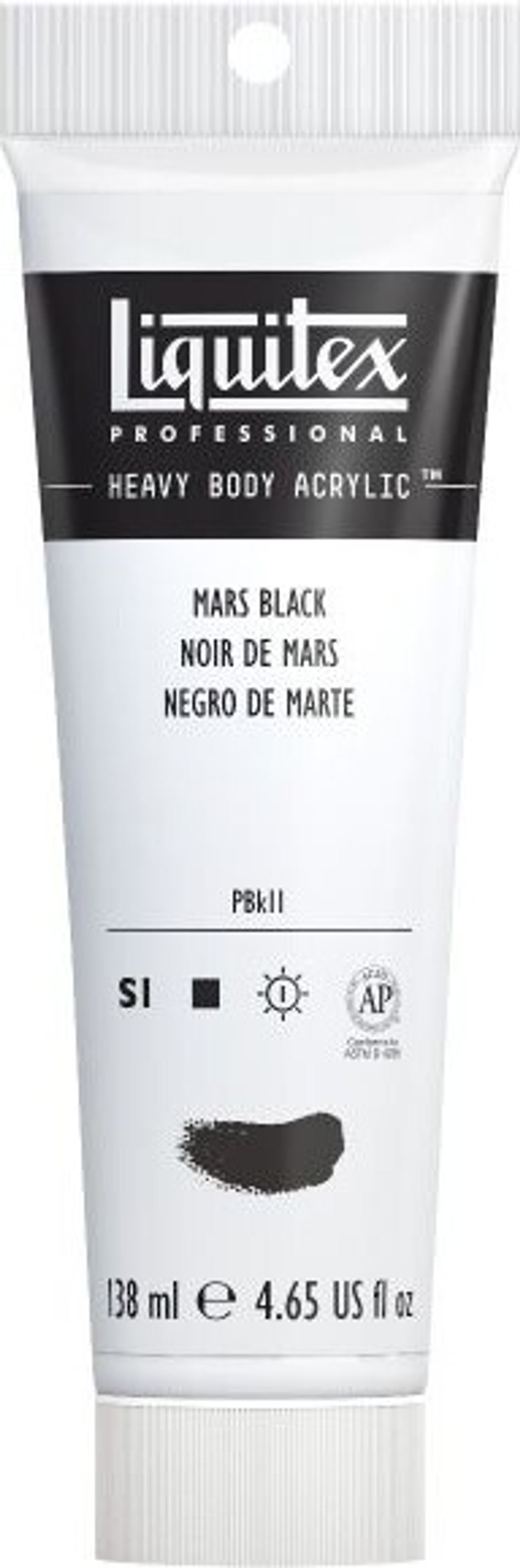 Liquitex - Akrylmaling - Heavy Body - Mars Black 138 Ml