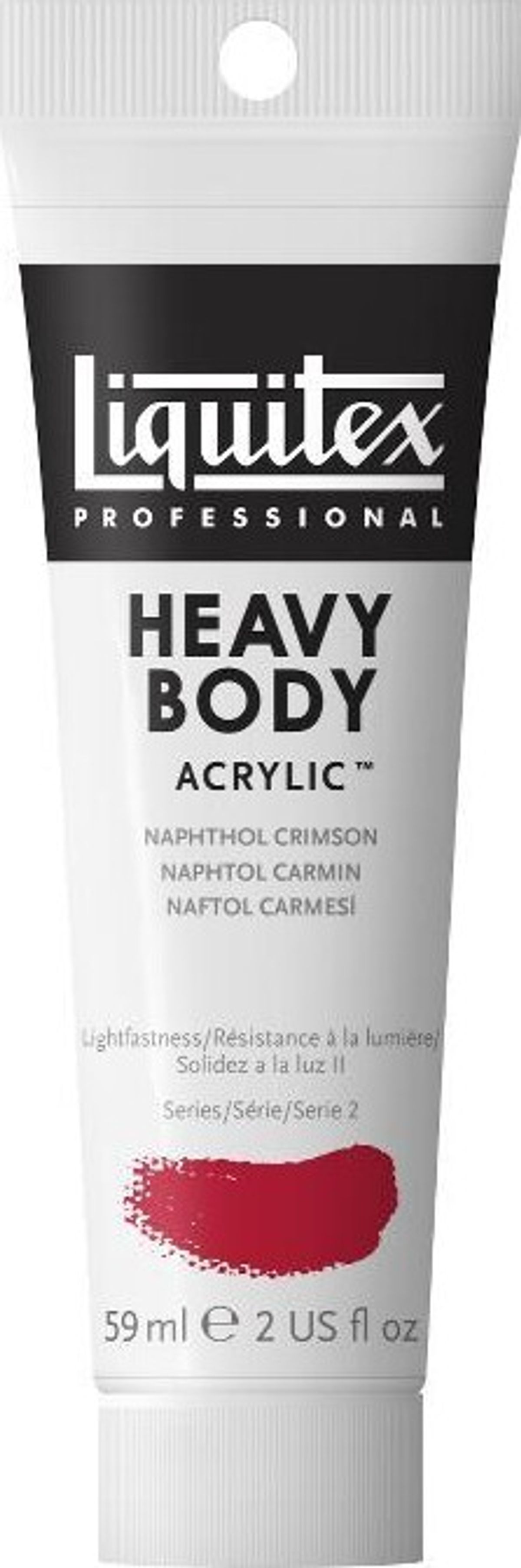 Liquitex - Akrylmaling - Heavy Body - Naphthol Crimson 59 Ml