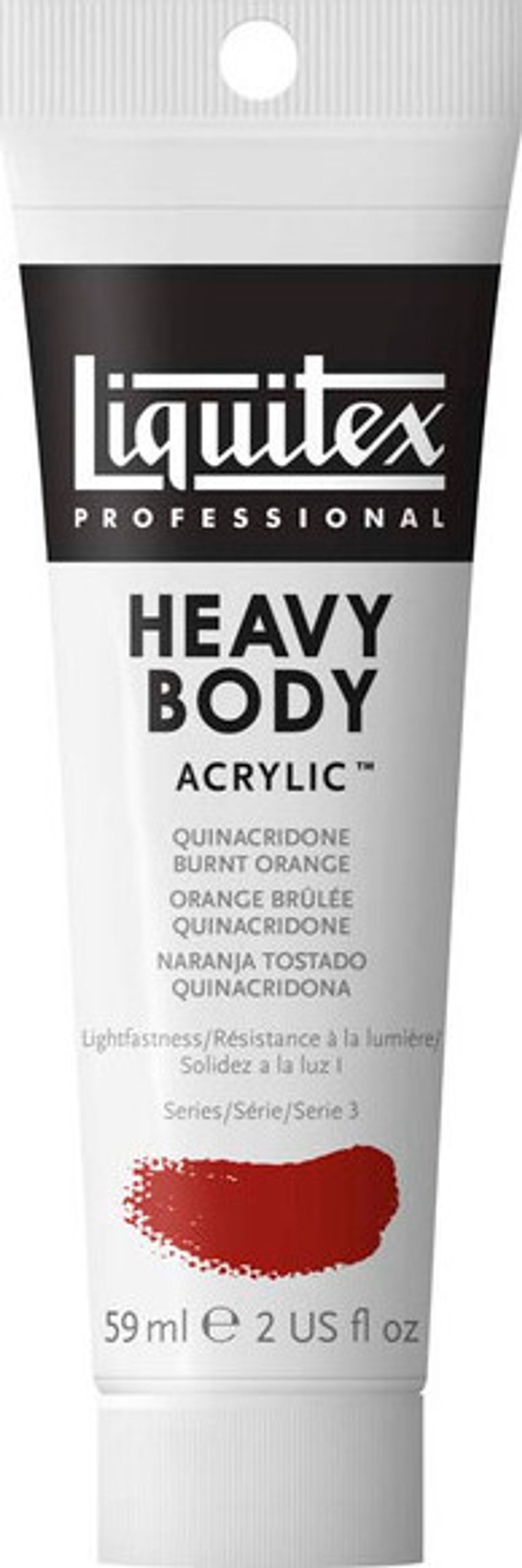 Liquitex - Akrylmaling - Heavy Body - Orange Burnt Quinacridone 59 Ml