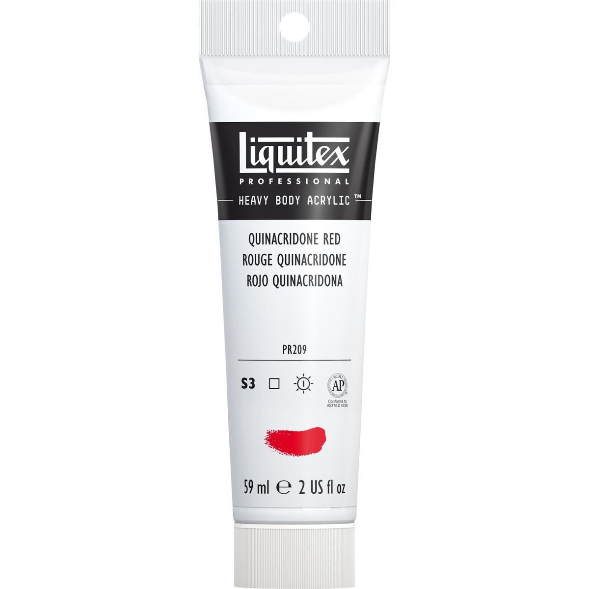 Liquitex - Akrylmaling - Heavy Body - Quinacridone Red 59 Ml