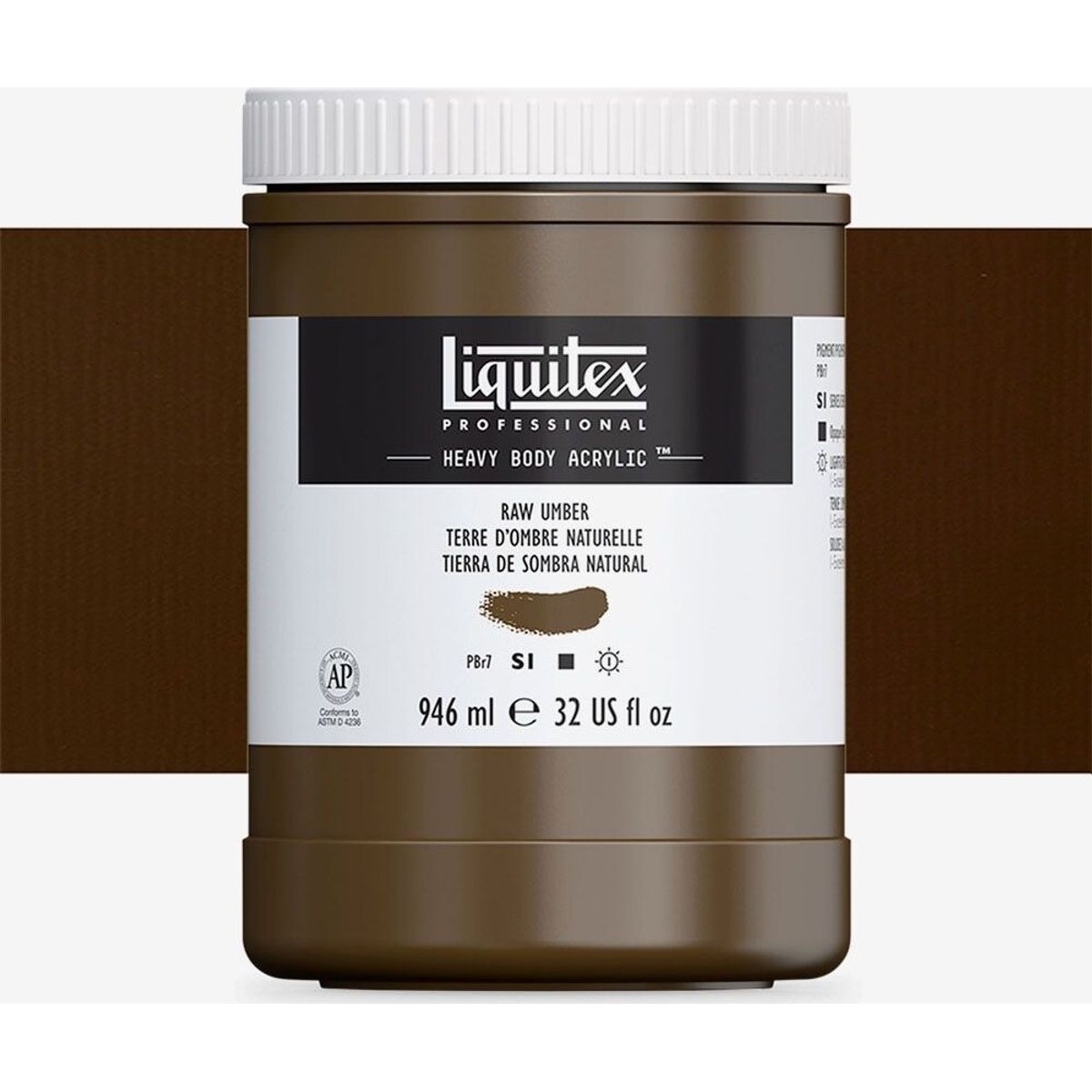 Liquitex - Akrylmaling - Heavy Body - Raw Umber 946 Ml