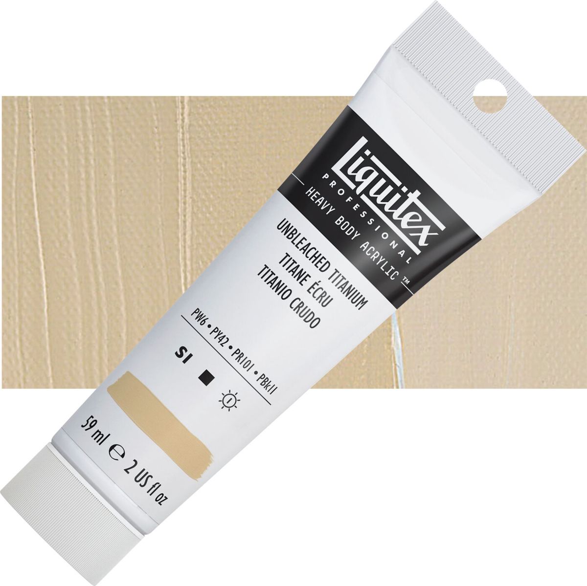 Liquitex - Akrylmaling - Heavy Body - Unbleached Titanium 59 Ml