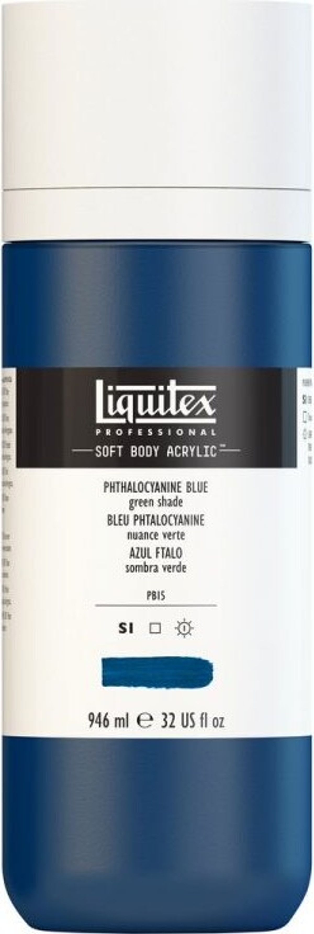 Liquitex - Akrylmaling - Phthalocyanine Green - Blue Shade 946 Ml