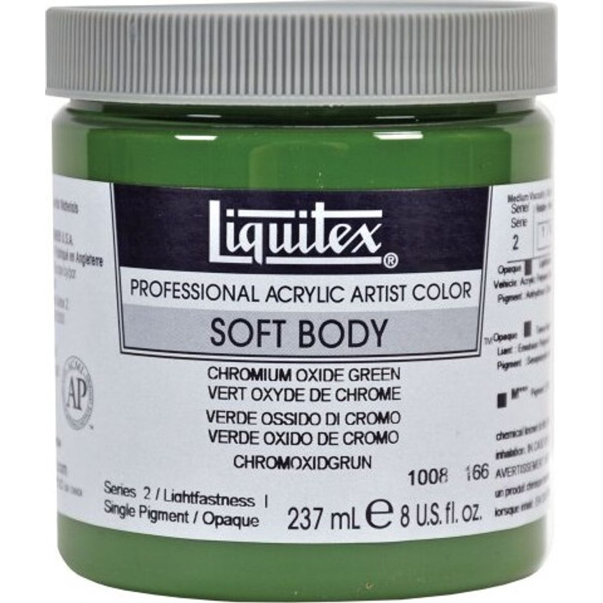 Liquitex - Akrylmaling - Soft Body - Chromium Oxide Green 237 Ml