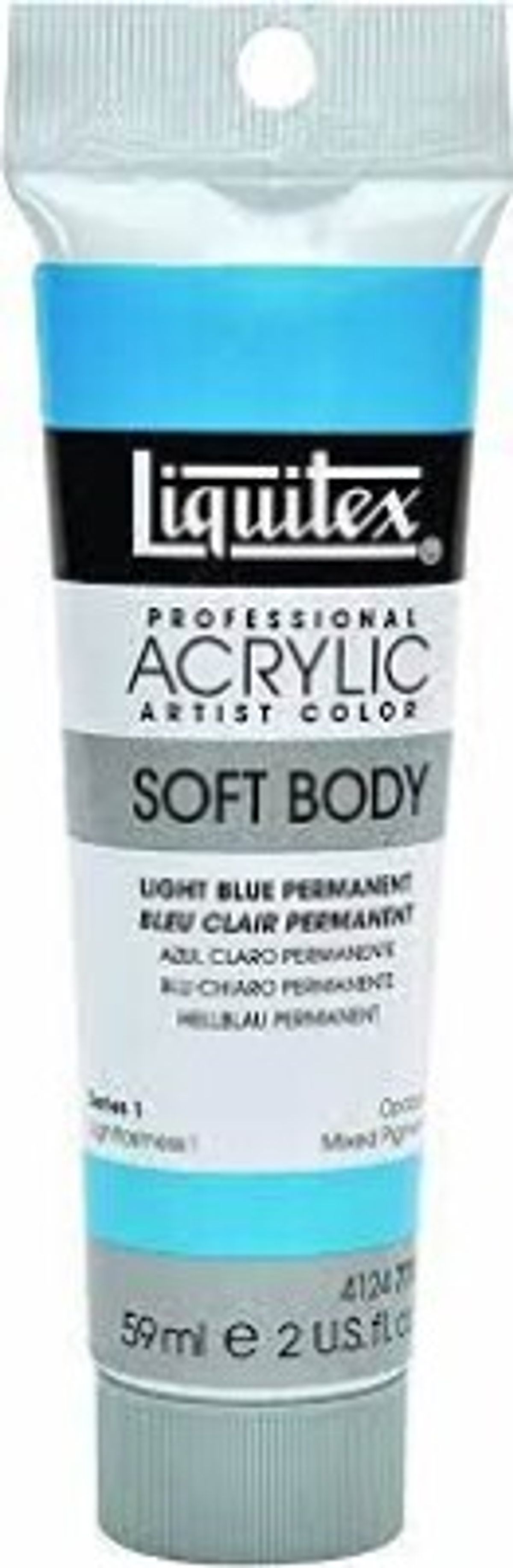 Liquitex - Akrylmaling - Soft Body - Light Blue Permanent 59 Ml