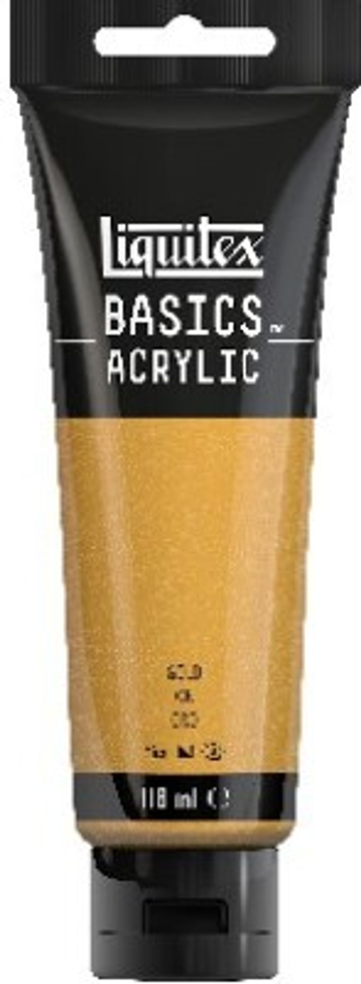 Liquitex - Basics Acrylic - Akrylmaling - Guld 118 Ml