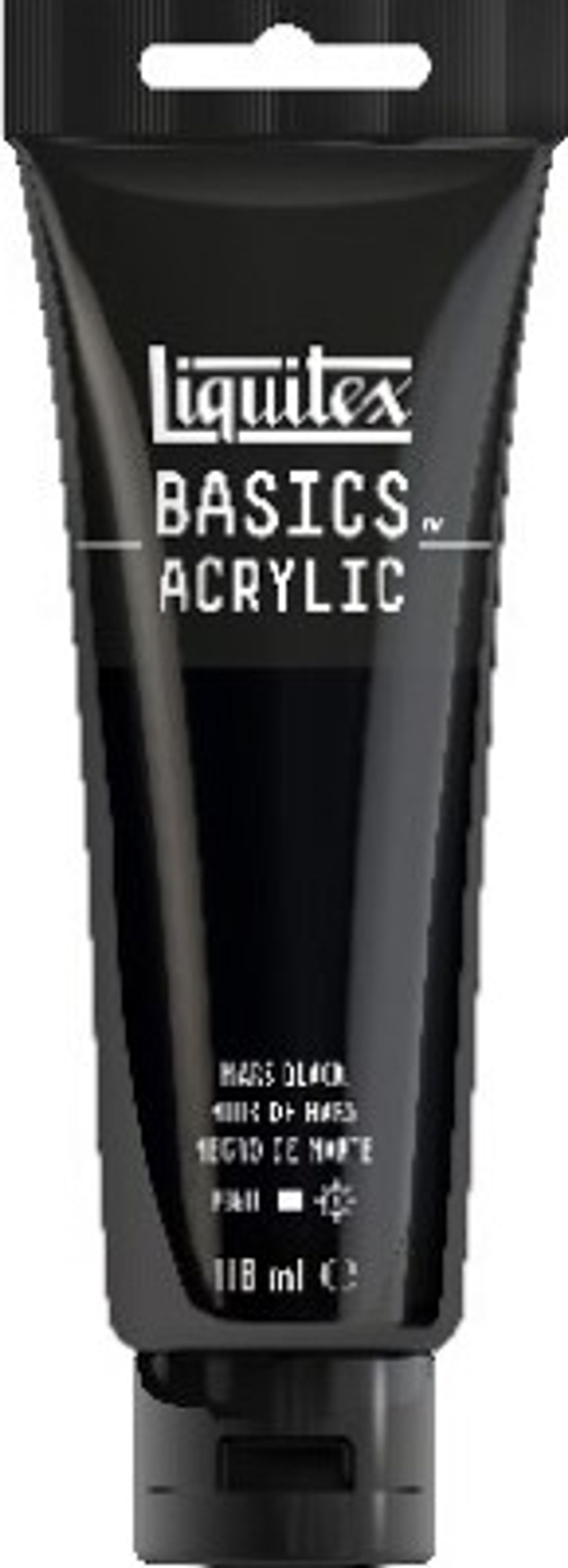 Liquitex - Basics Acrylic - Akrylmaling - Mars Sort 118 Ml