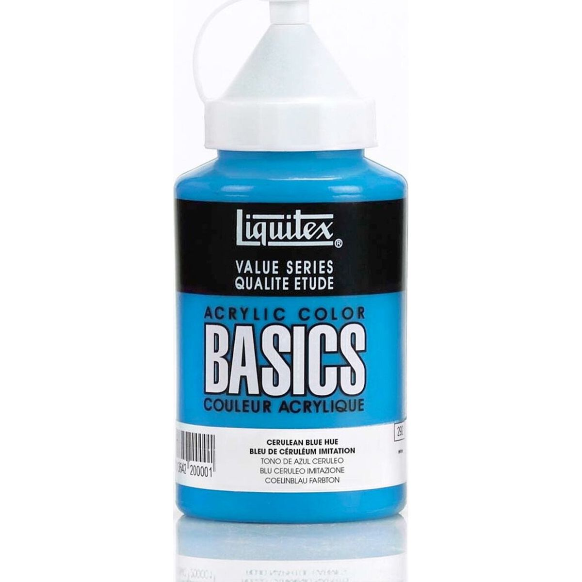 Liquitex - Basics Akrylmaling - Cerulean Blue Hue 400 Ml