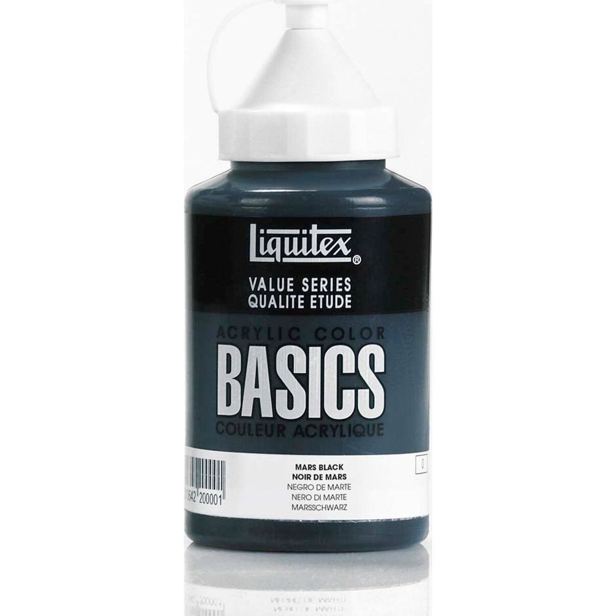 Liquitex - Basics Akrylmaling - Mars Black 400 Ml