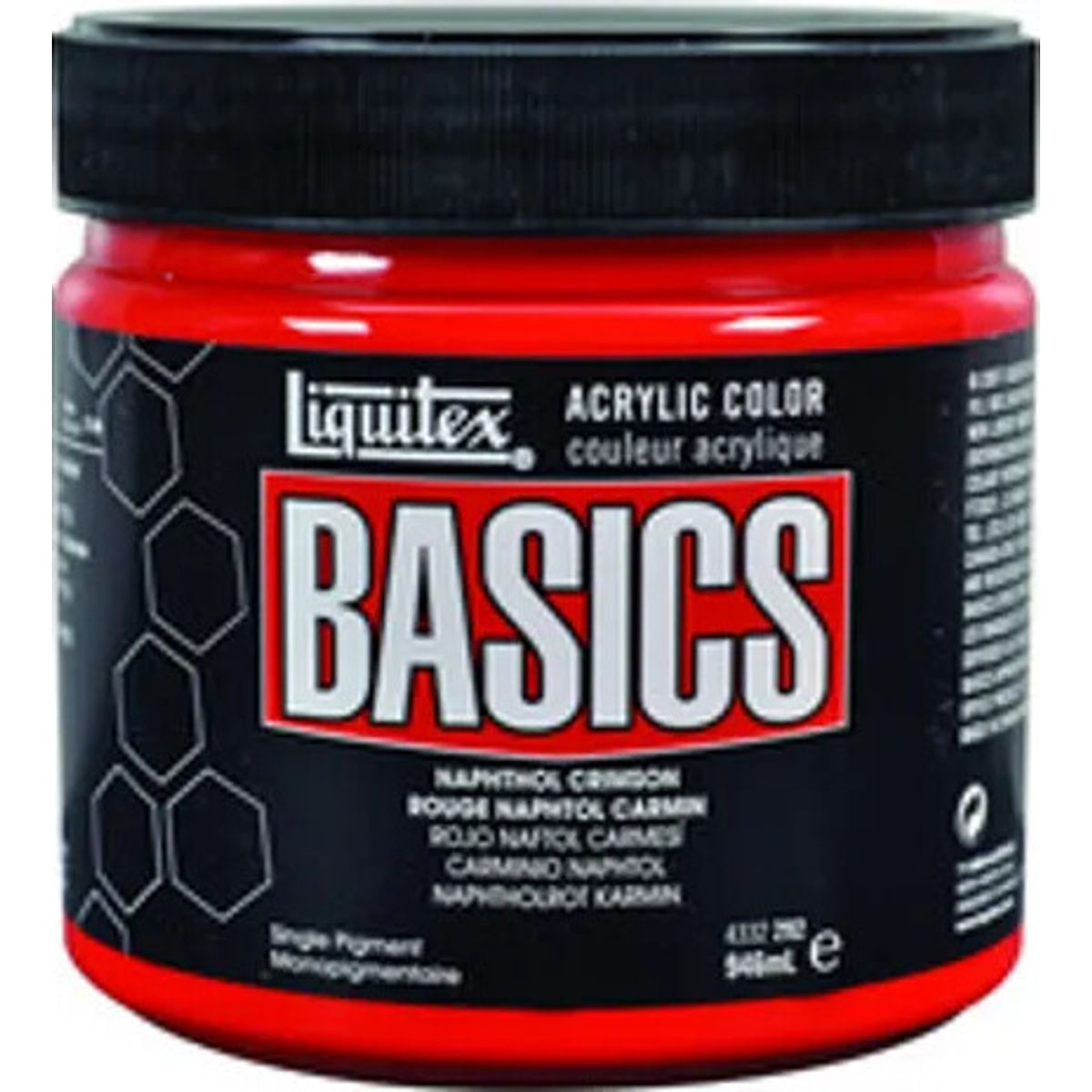 Liquitex - Basics Akrylmaling - Napthol Crimson 946 Ml