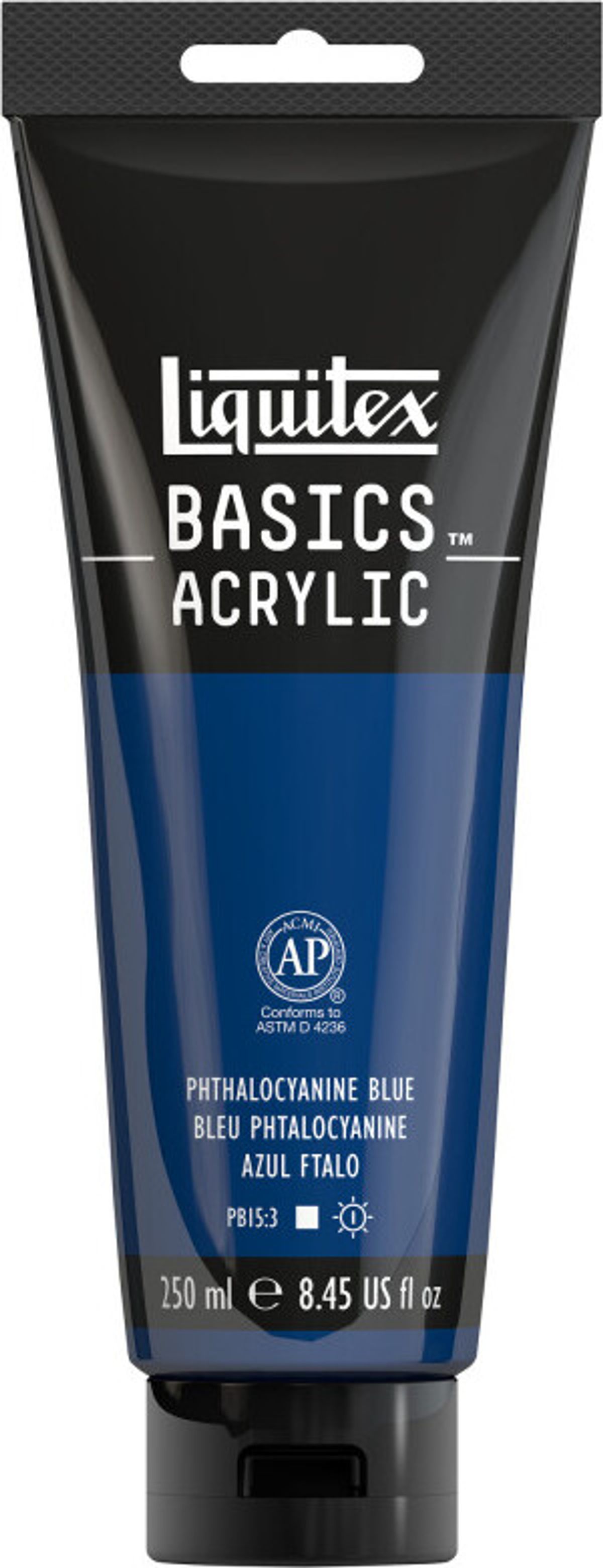 Liquitex - Basics Akrylmaling - Phthalo Blue 250 Ml