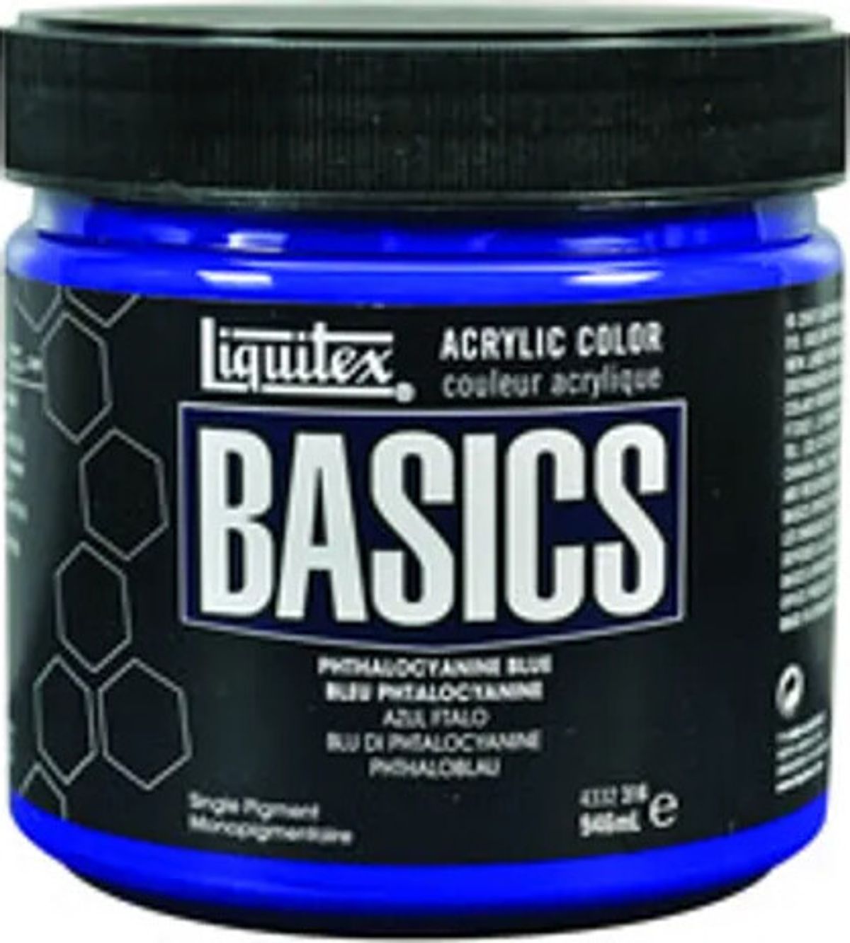 Liquitex - Basics Akrylmaling - Phthalo Blue 946 Ml