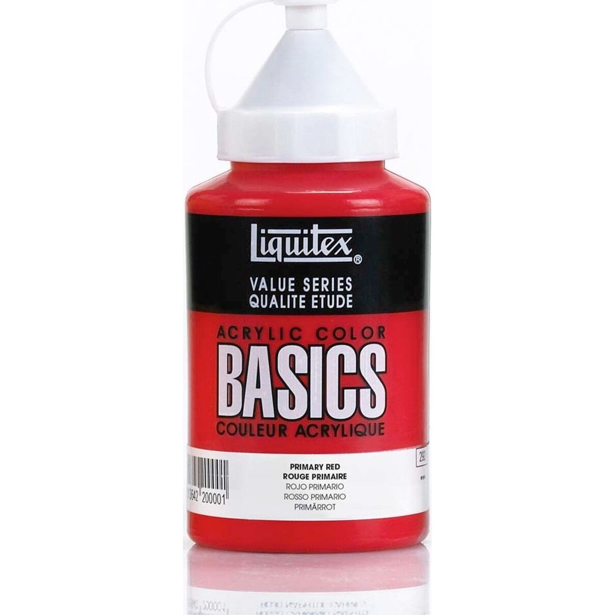 Liquitex - Basics Akrylmaling - Primary Red 400 Ml